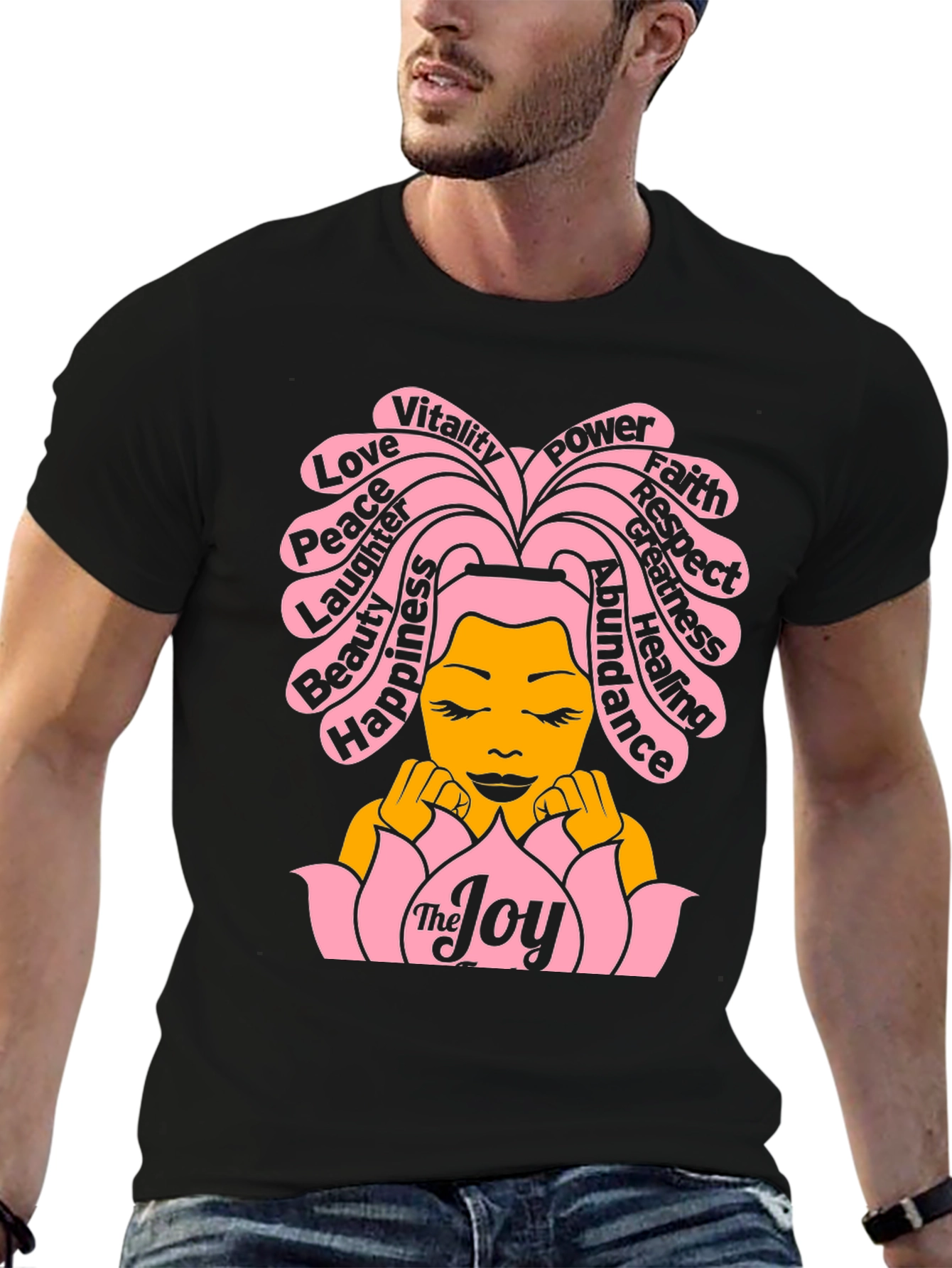 The Joy Lotus Graphic T-Shirt