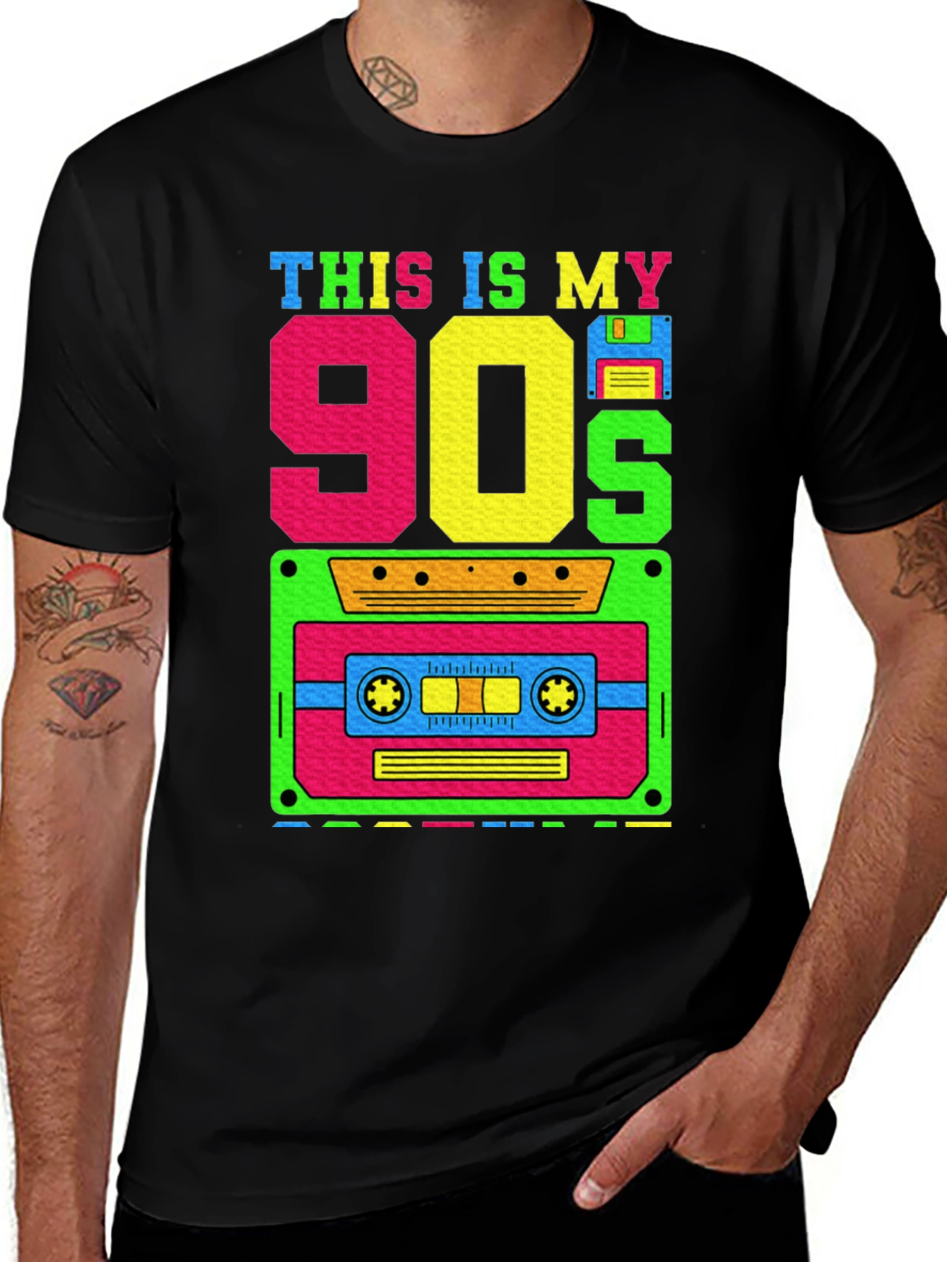 Retro 90s Cassette Tape T-Shirt