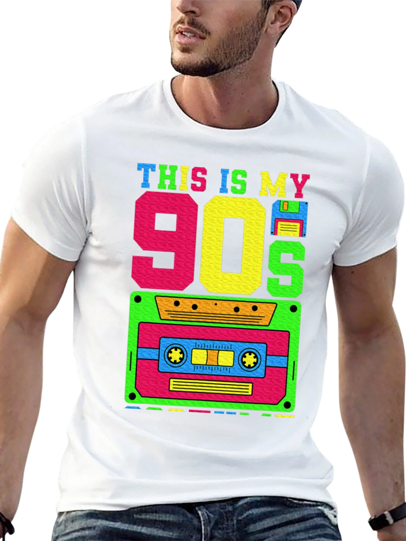 Retro 90s Cassette Tape T-Shirt