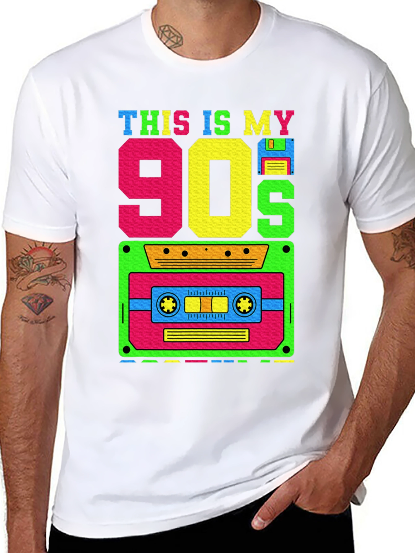 Retro 90s Cassette Tape T-Shirt