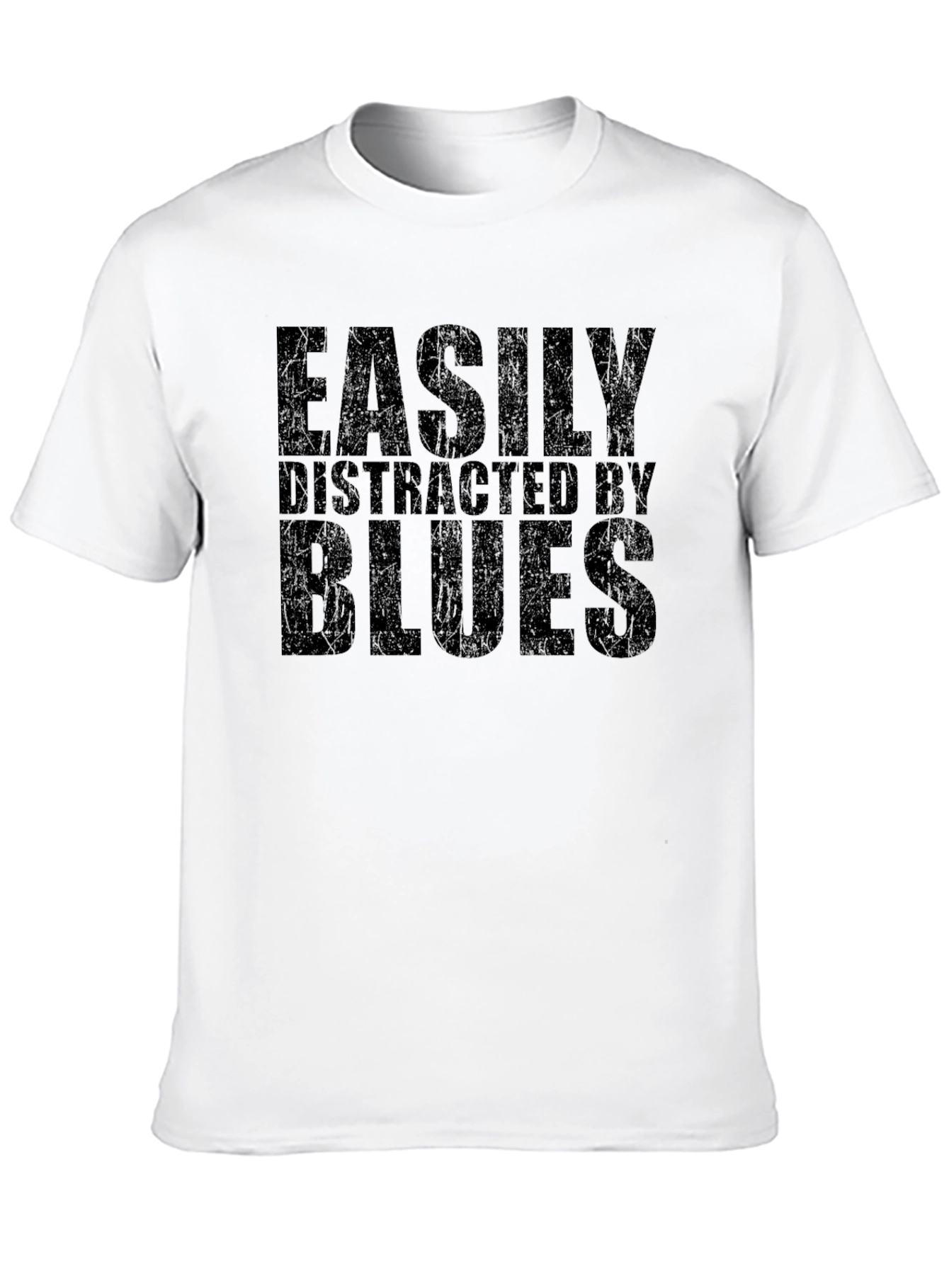 Easily Distracted by Blues - Novelty T-Shirt