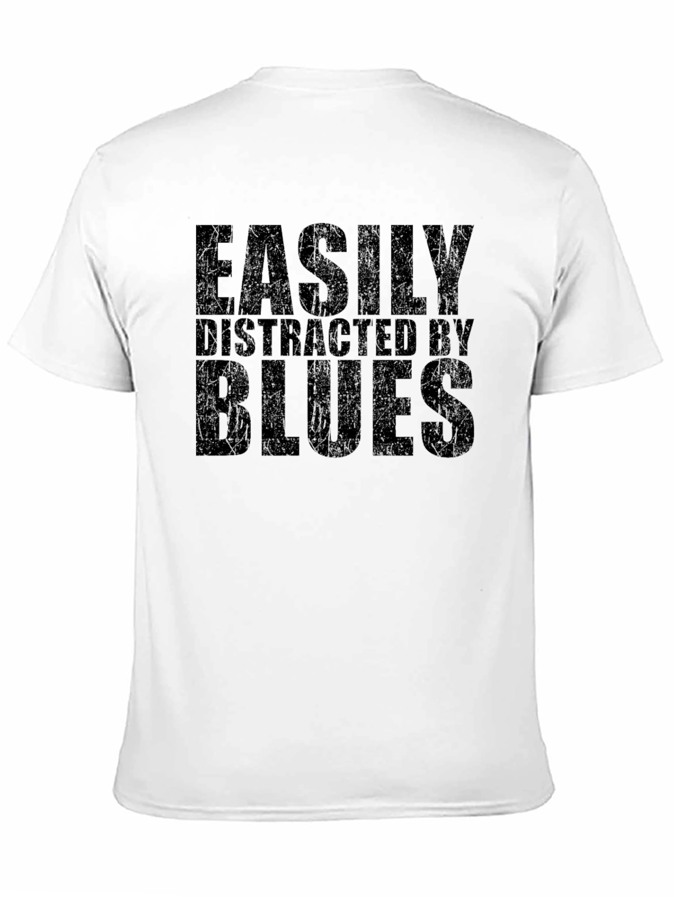 Easily Distracted by Blues - Novelty T-Shirt