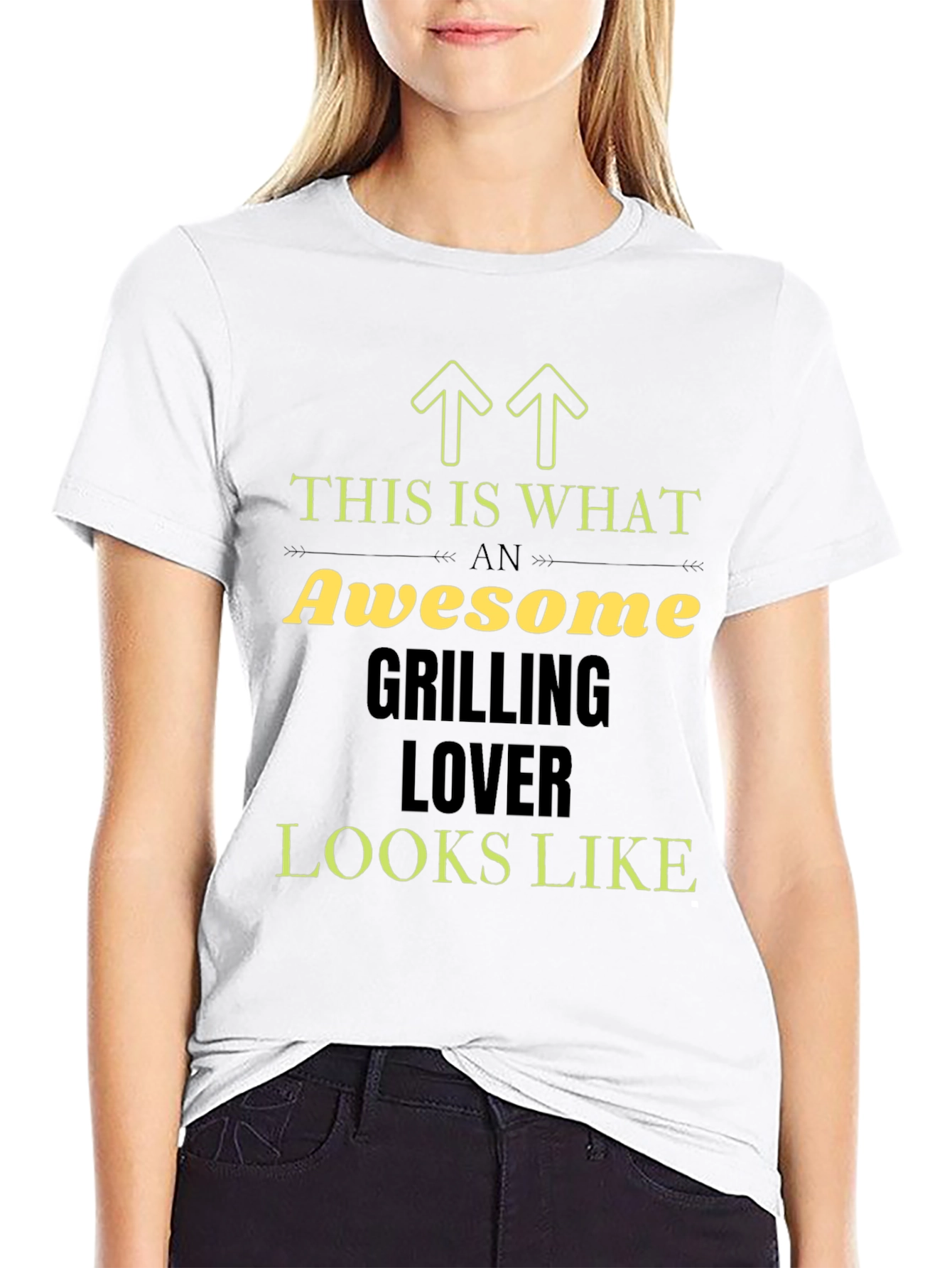 Awesome Grilling Lover T-Shirt Black