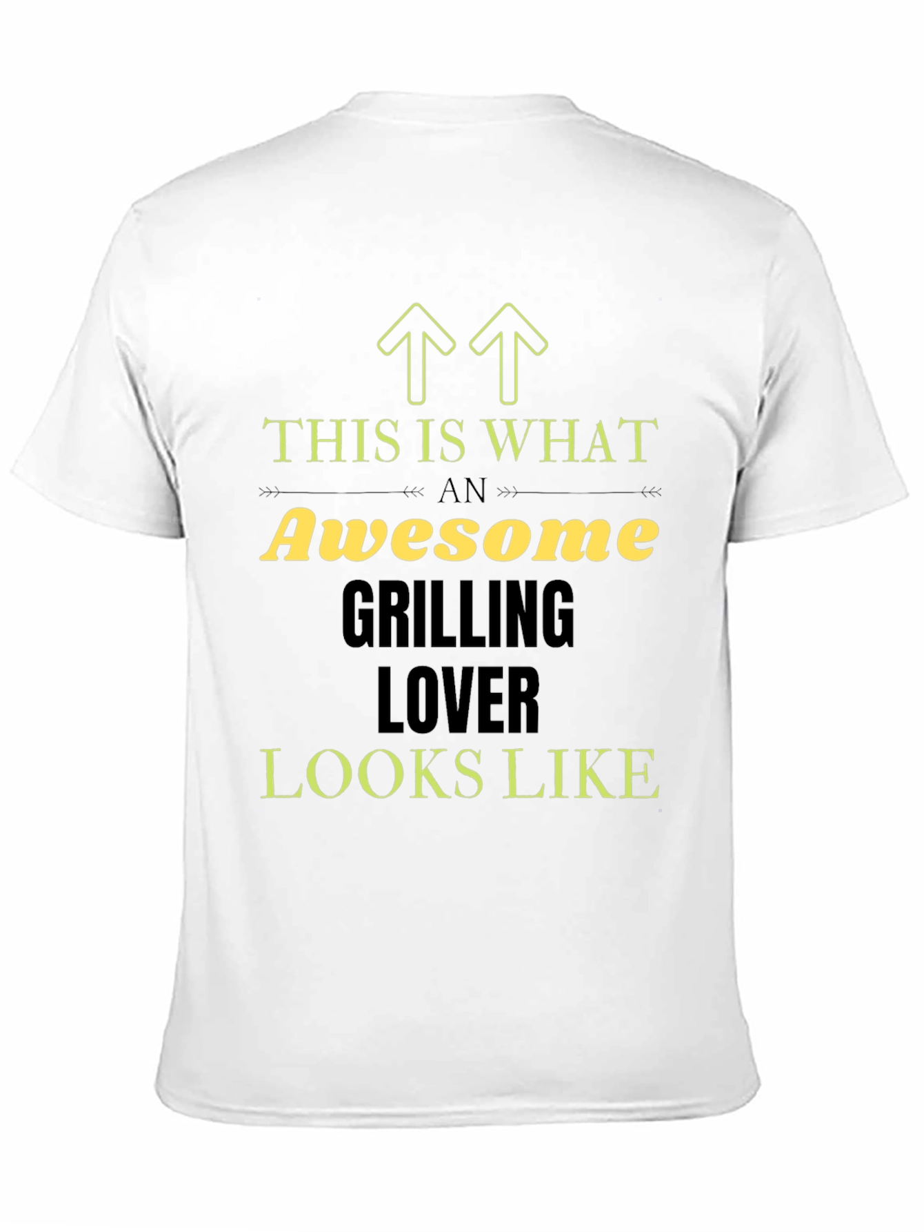 Awesome Grilling Lover T-Shirt Black