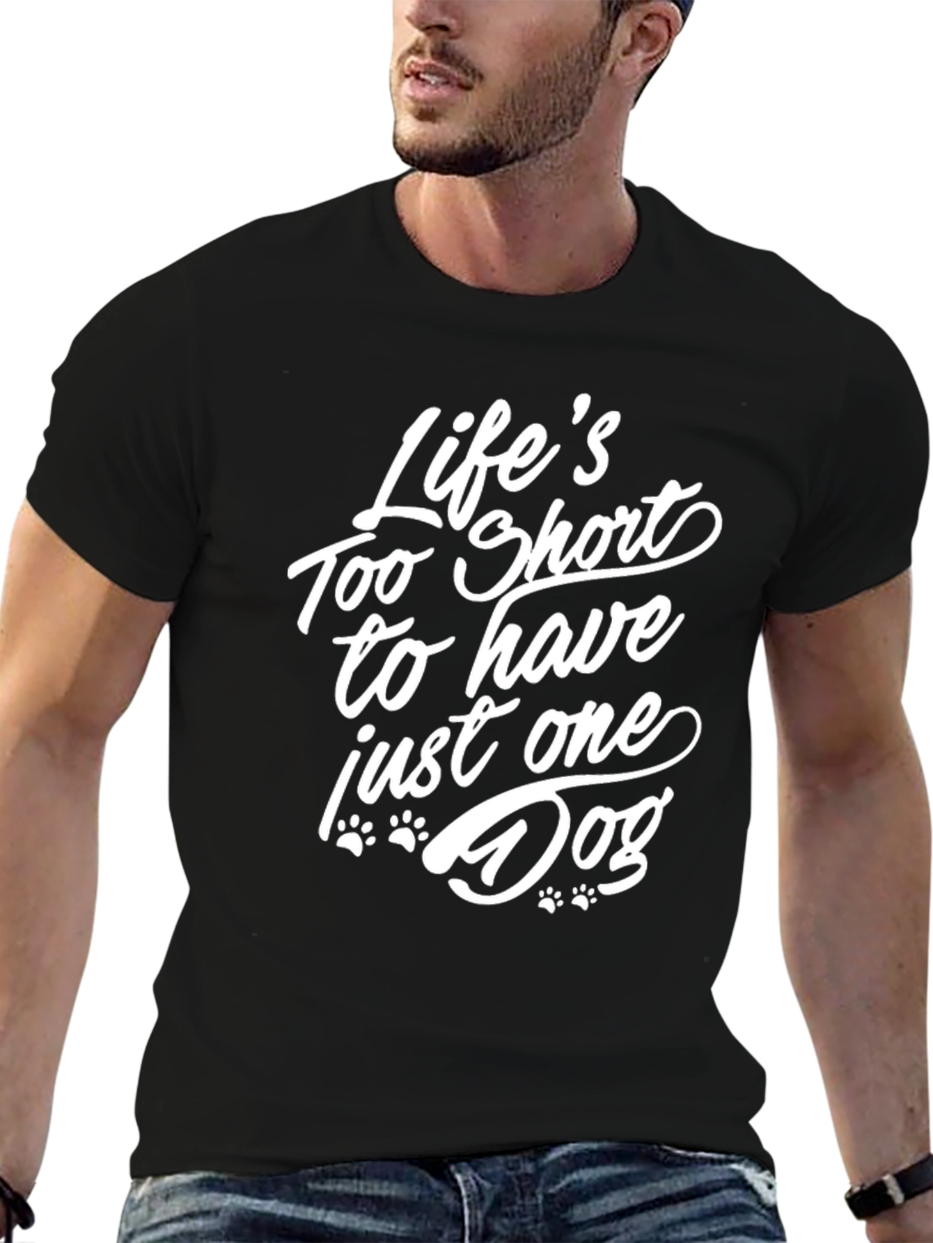 Lifes Too Short Dog Lover T-Shirt