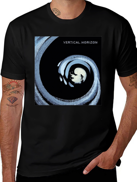 Vertical Horizon Album T-Shirt - Black Cotton Blend