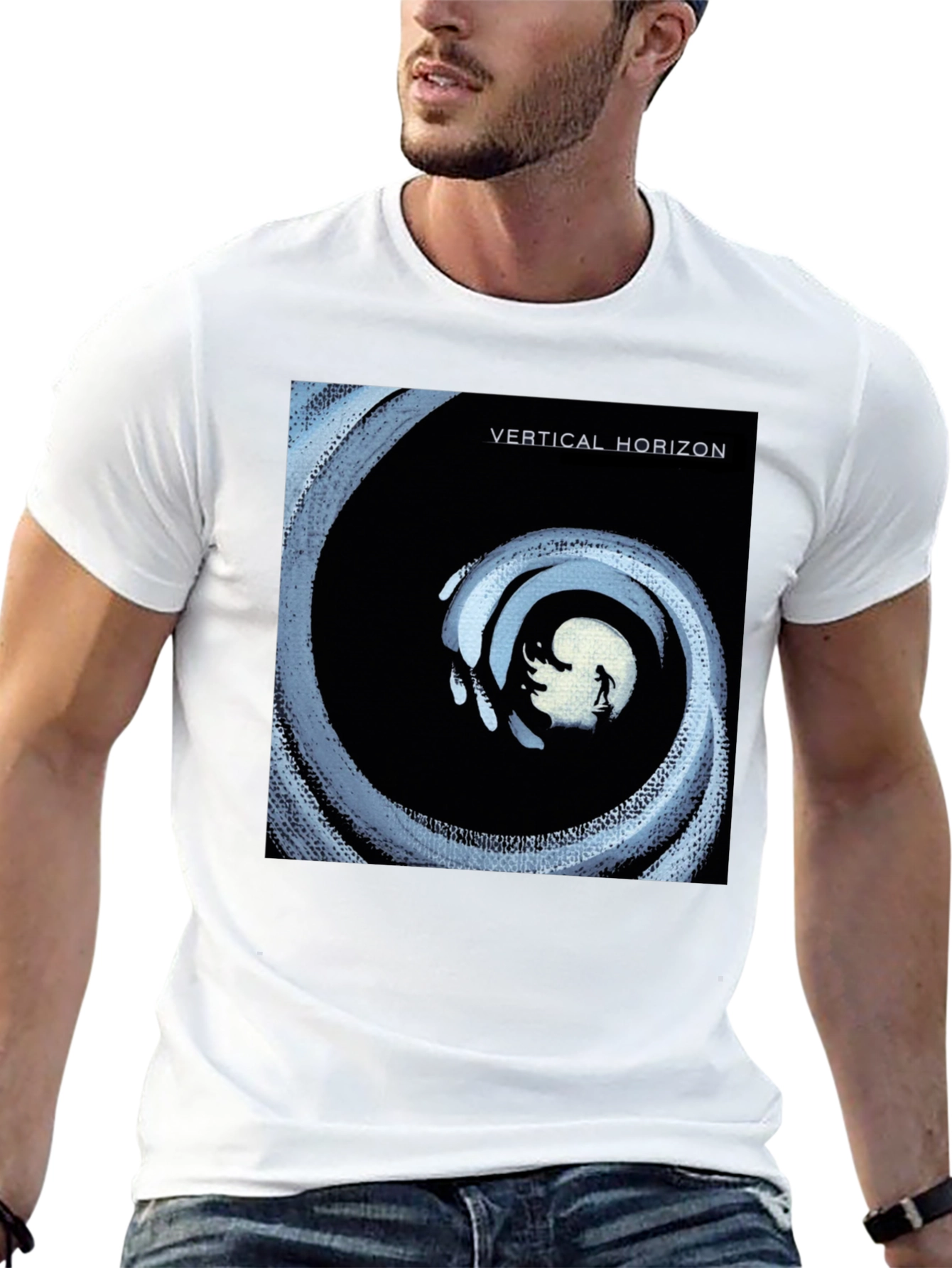 Vertical Horizon Album T-Shirt - Black Cotton Blend
