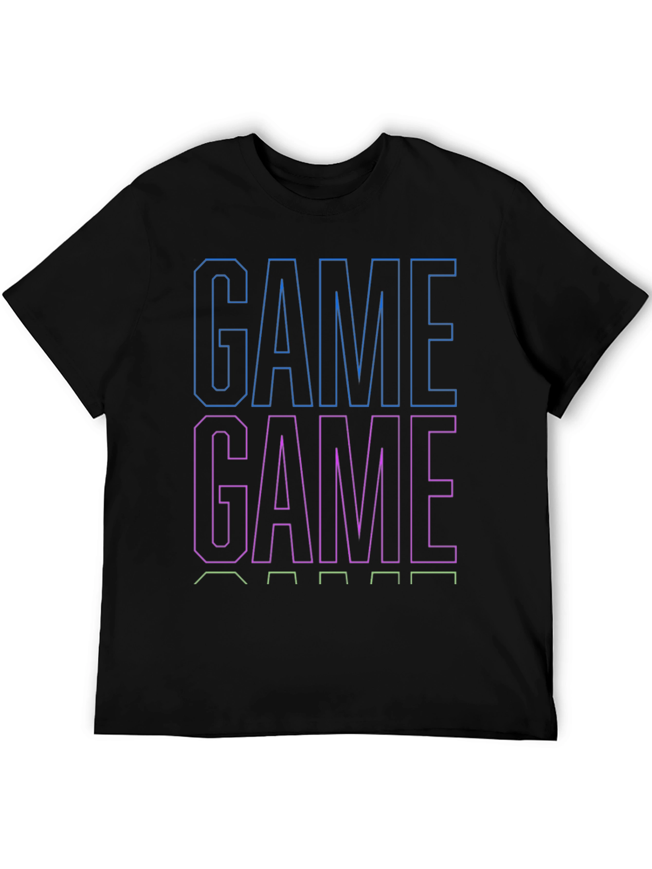 Game On Black T-Shirt for Gamers