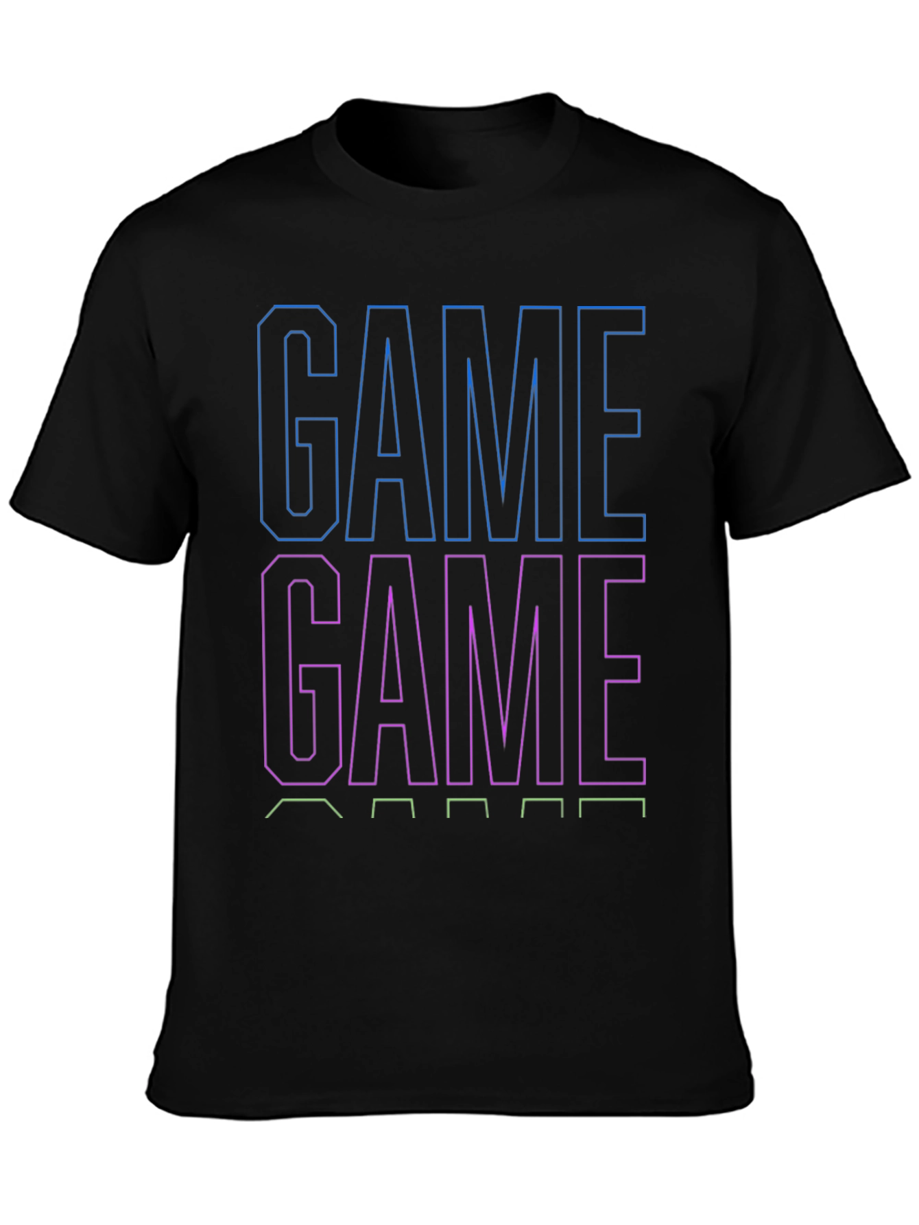 Game On Black T-Shirt for Gamers