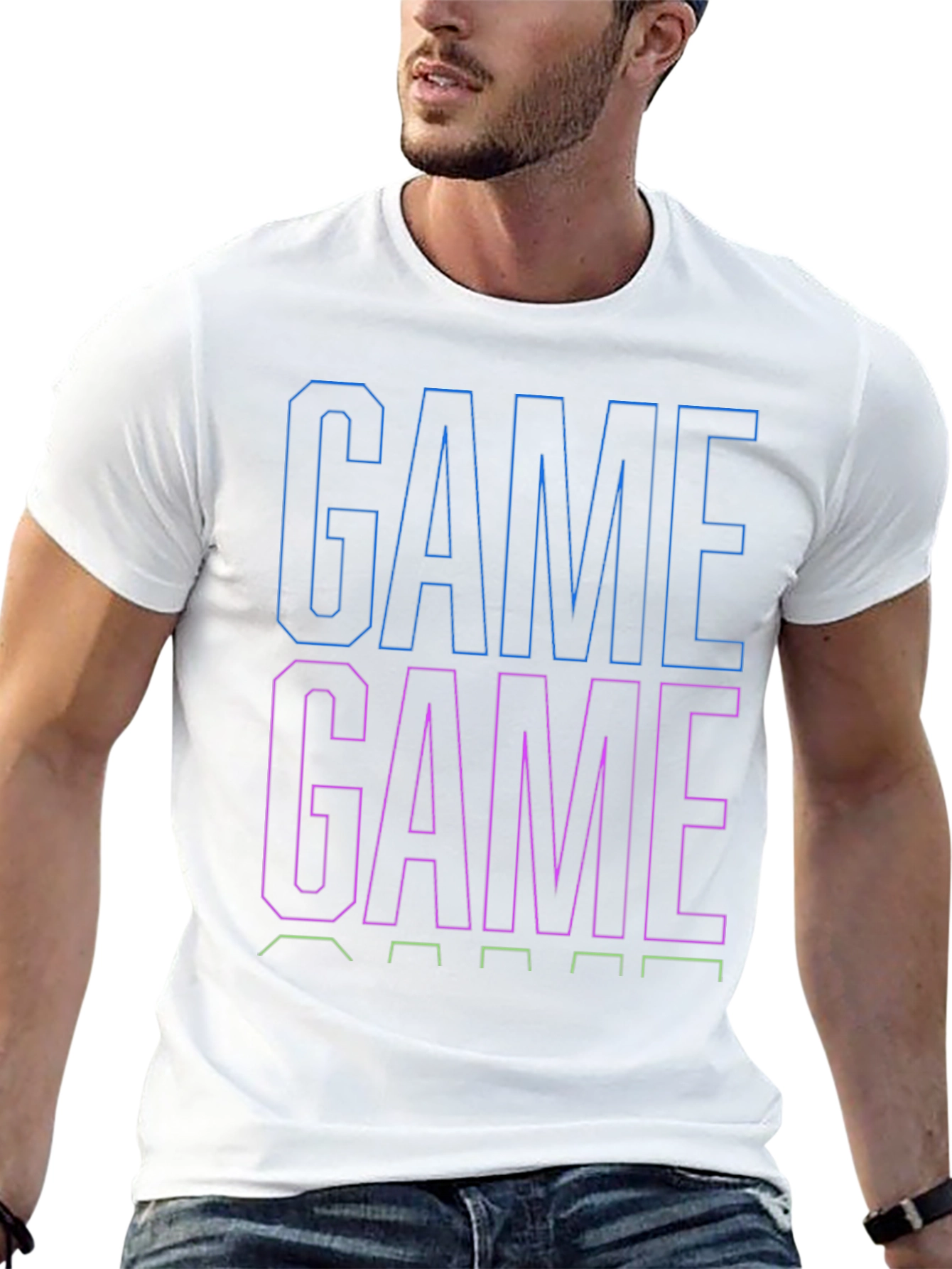 Game On Black T-Shirt for Gamers