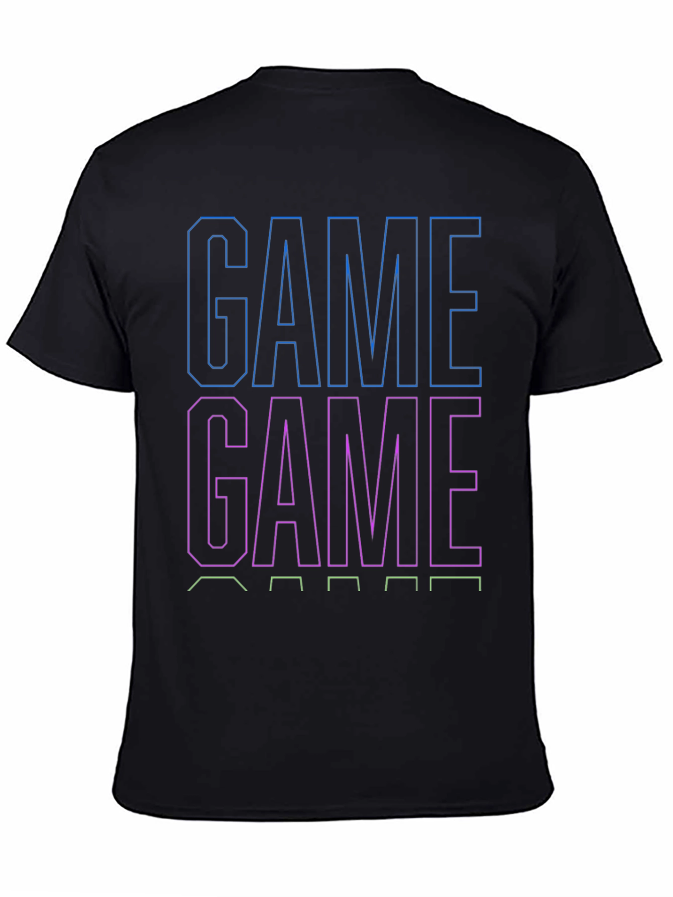 Game On Black T-Shirt for Gamers