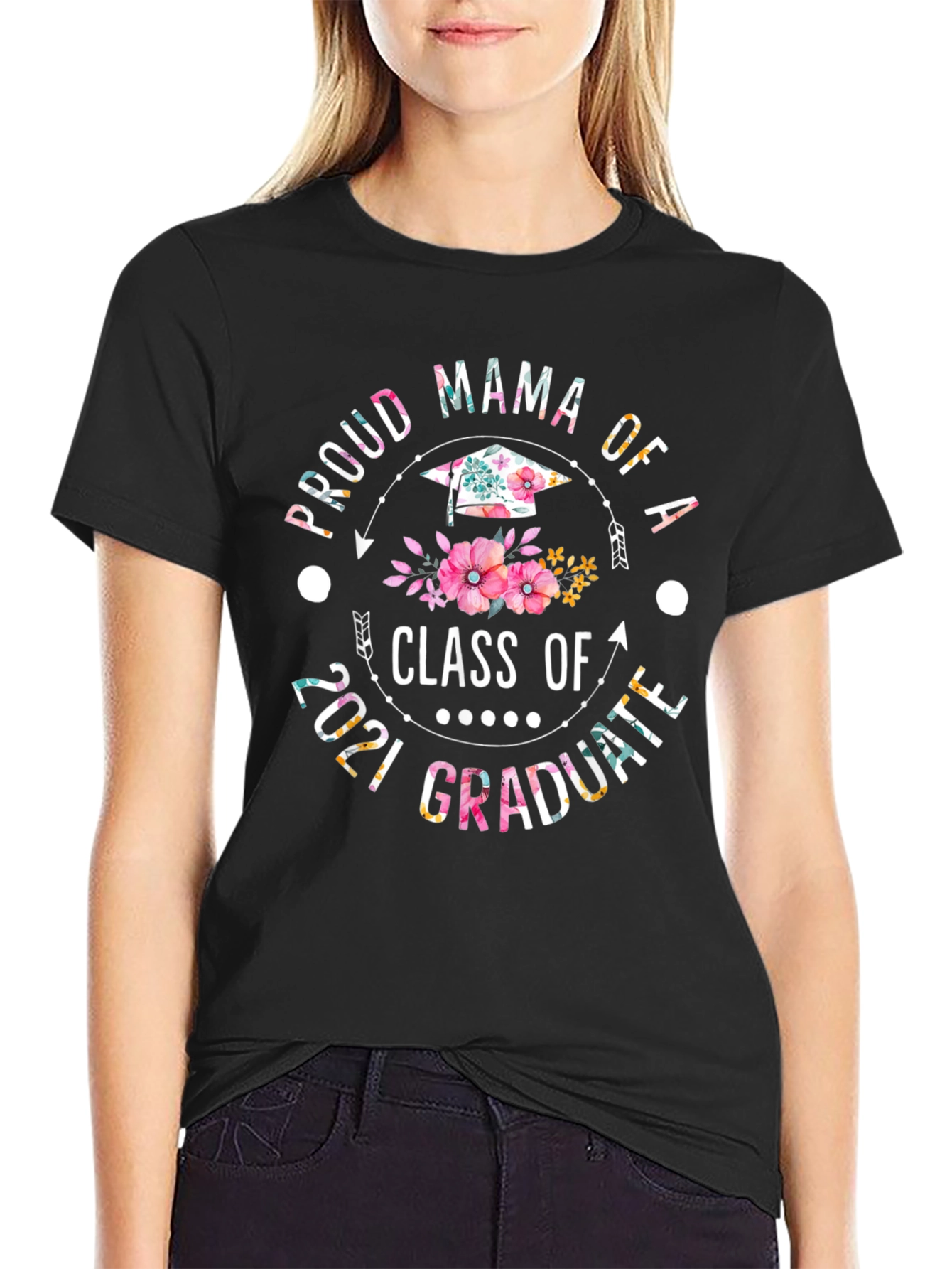 Proud Mama Class of 2021 Graduate T-Shirt