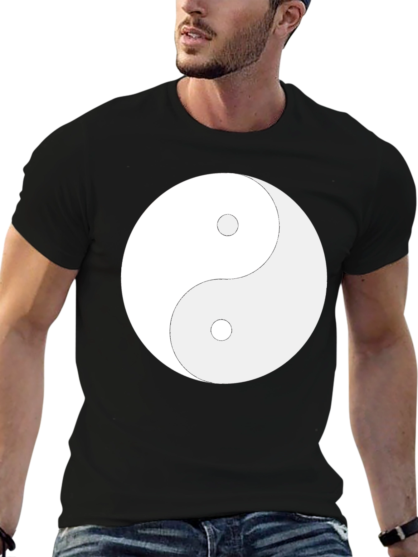 Yin Yang Graphic Tee - Balance & Style