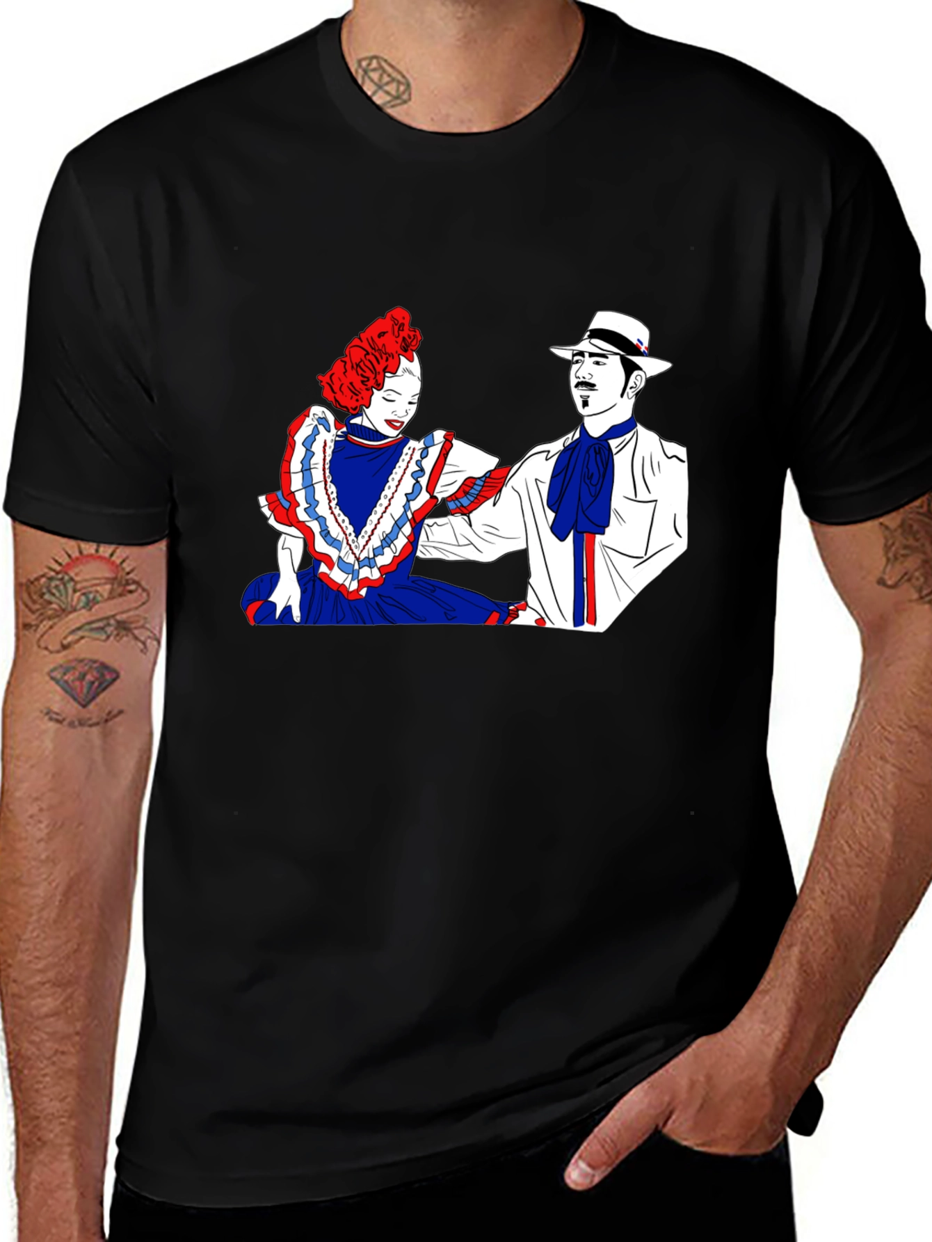 Dominican Republic Dancing T-Shirt