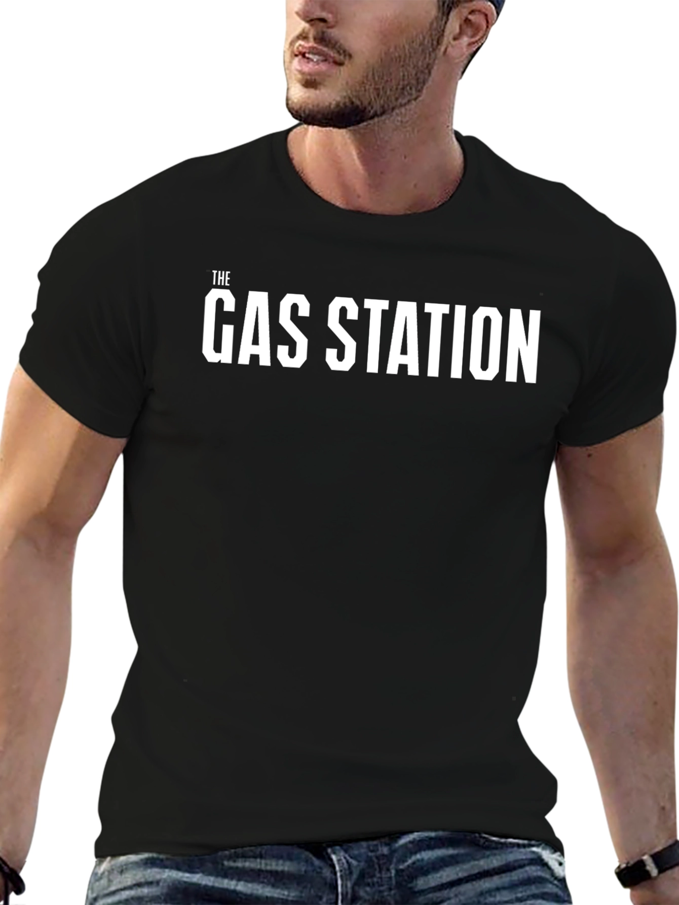 The Gas Station Graphic Tee - Black