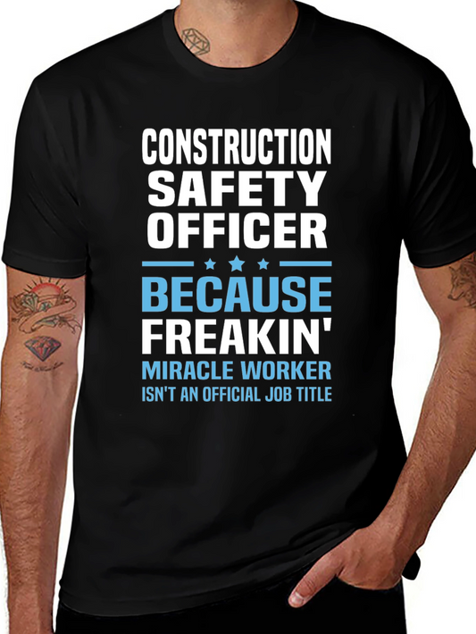 Construction Safety Officer T-Shirt