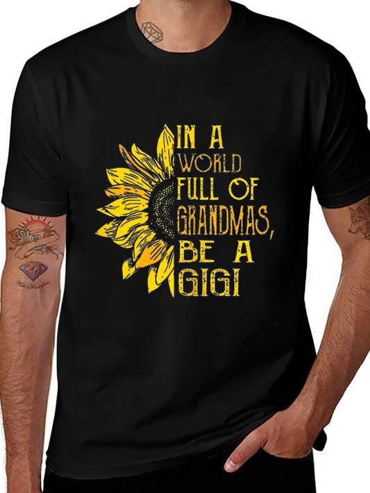Sunflower Gigi T-Shirt - Grandma Gift