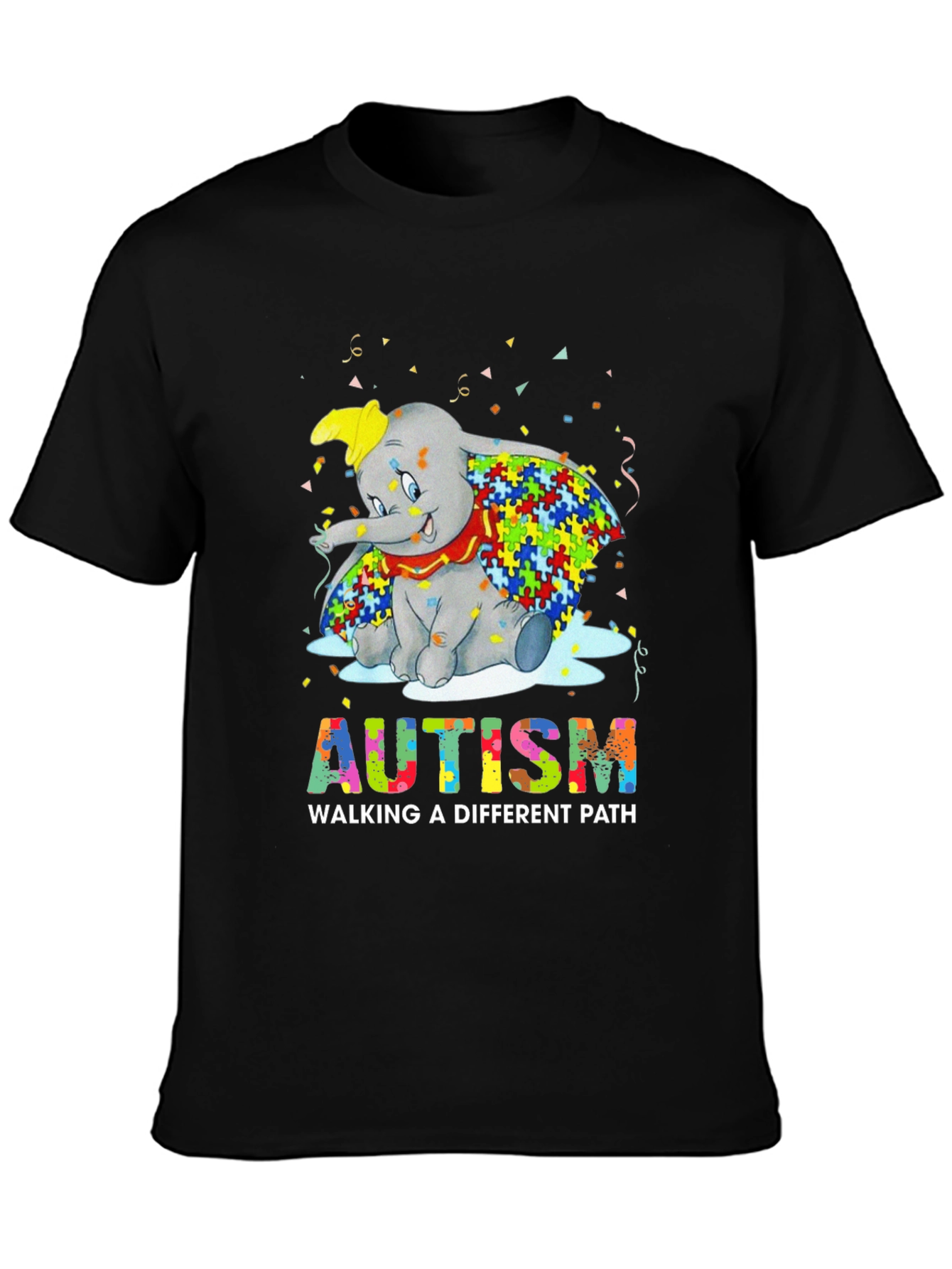 Autism Awareness Dumbo T-Shirt