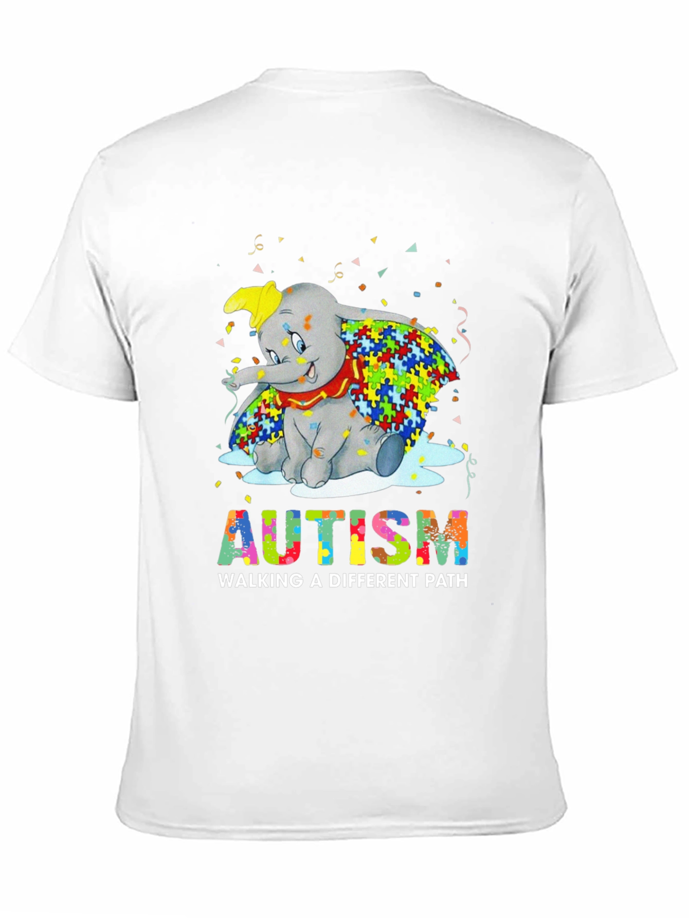 Autism Awareness Dumbo T-Shirt