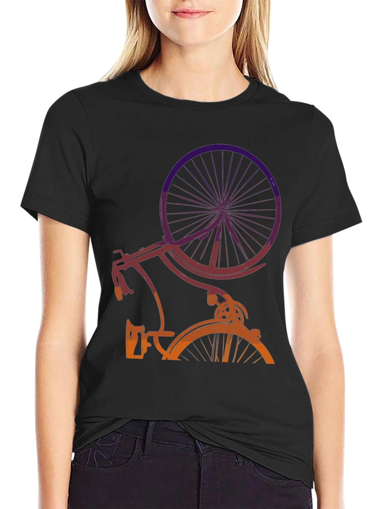 Retro Bike Graphic T-Shirt