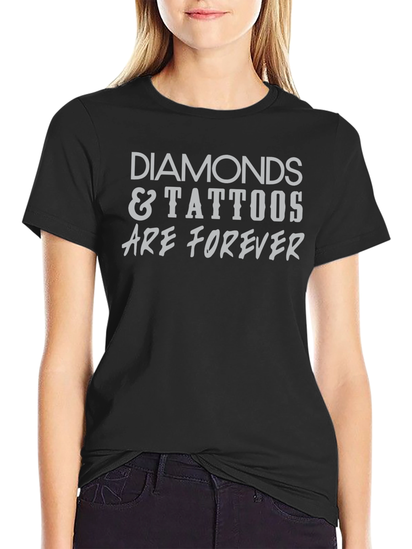 Diamonds & Tattoos Graphic Tee - Unisex