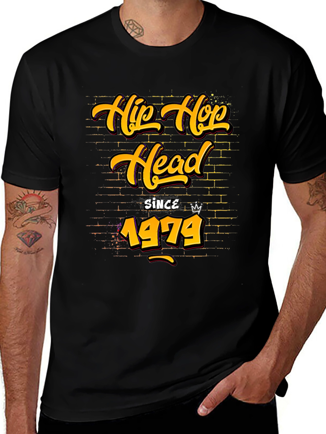 Hip Hop Head Since 1979 T-Shirt