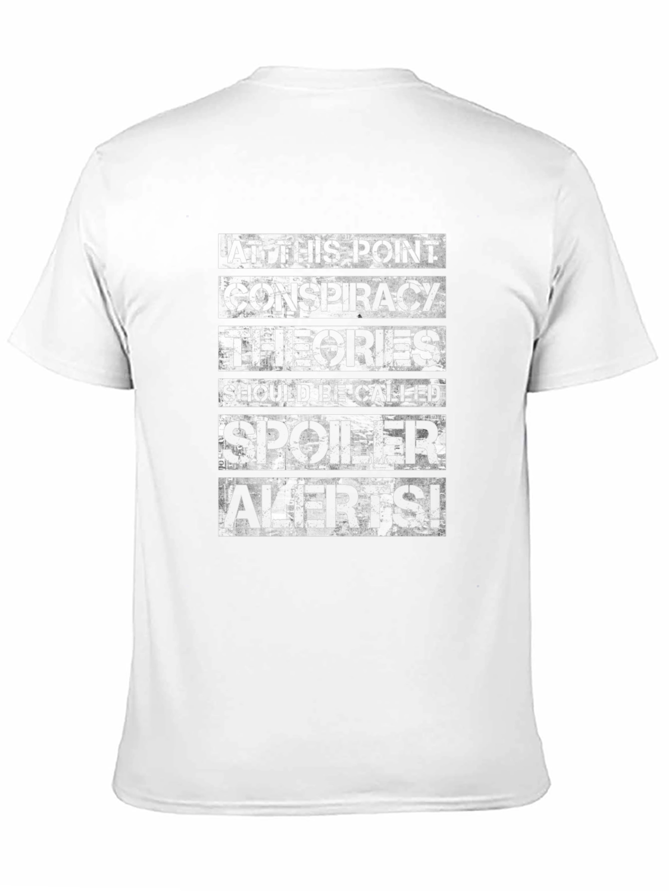 Conspiracy Theories Spoiler Alert T-Shirt