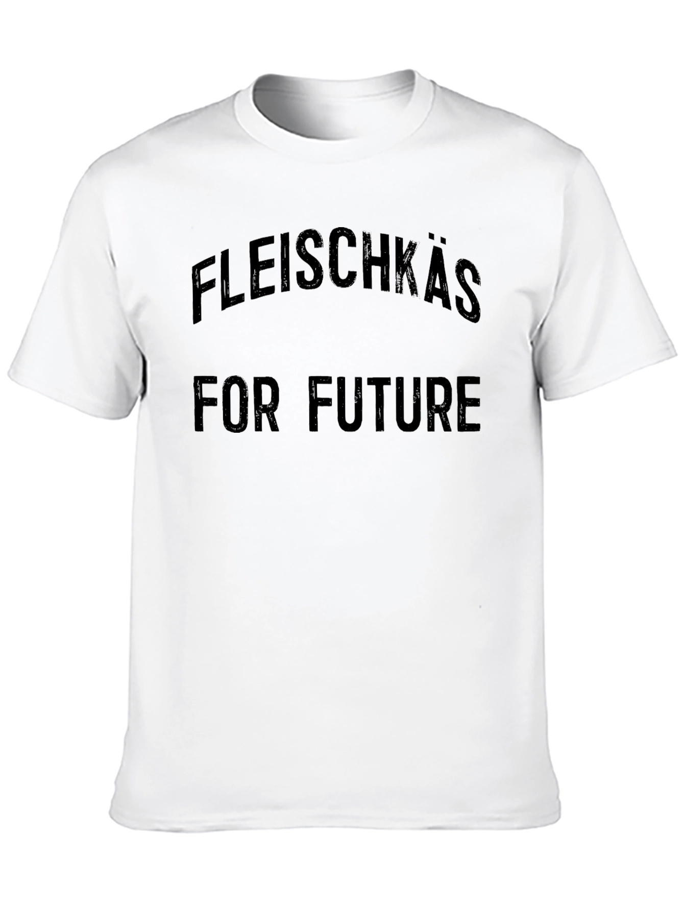 Fleischkäse For Future Black Graphic T-Shirt