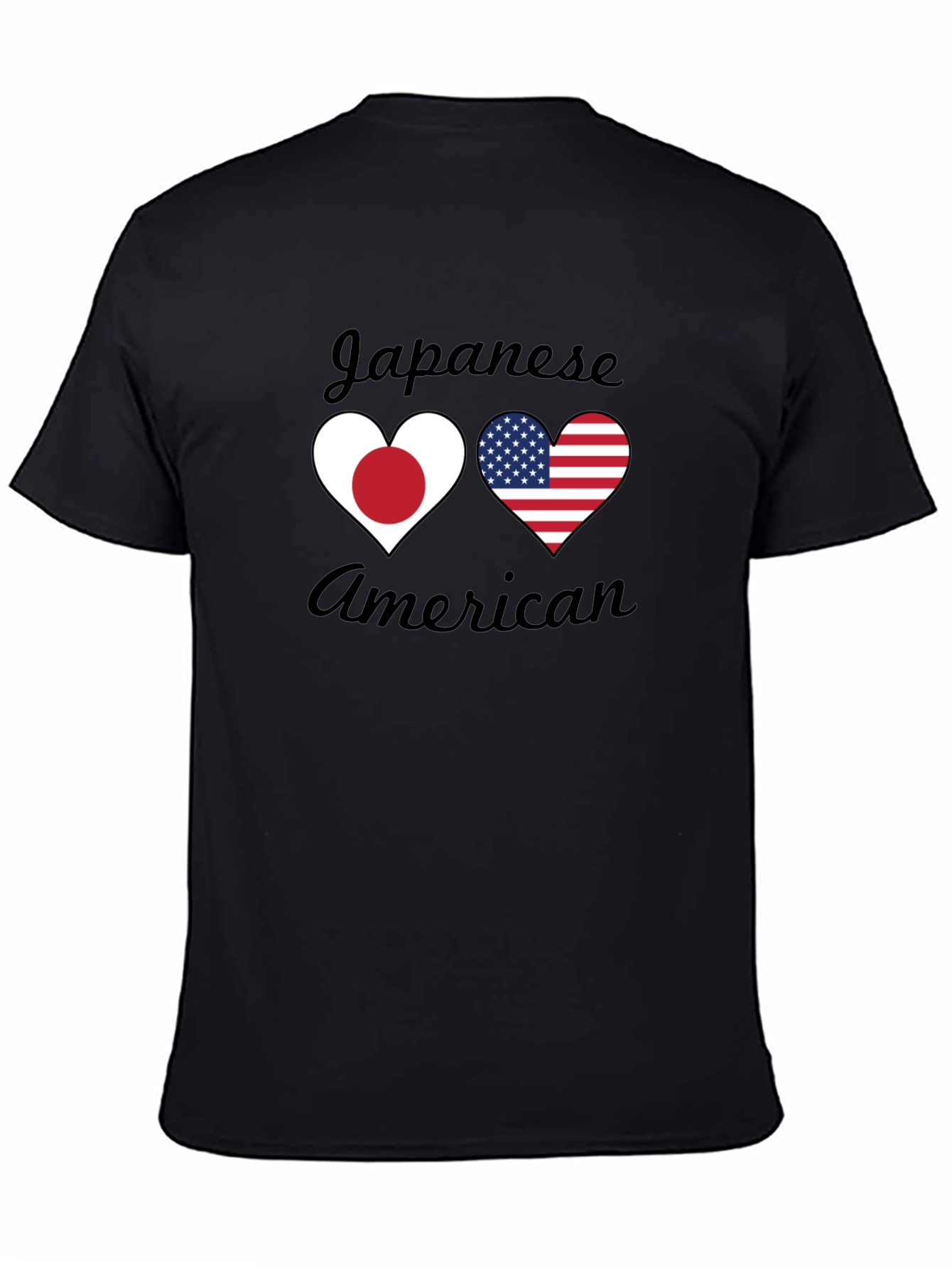 Japanese American Heart Flag T-Shirt