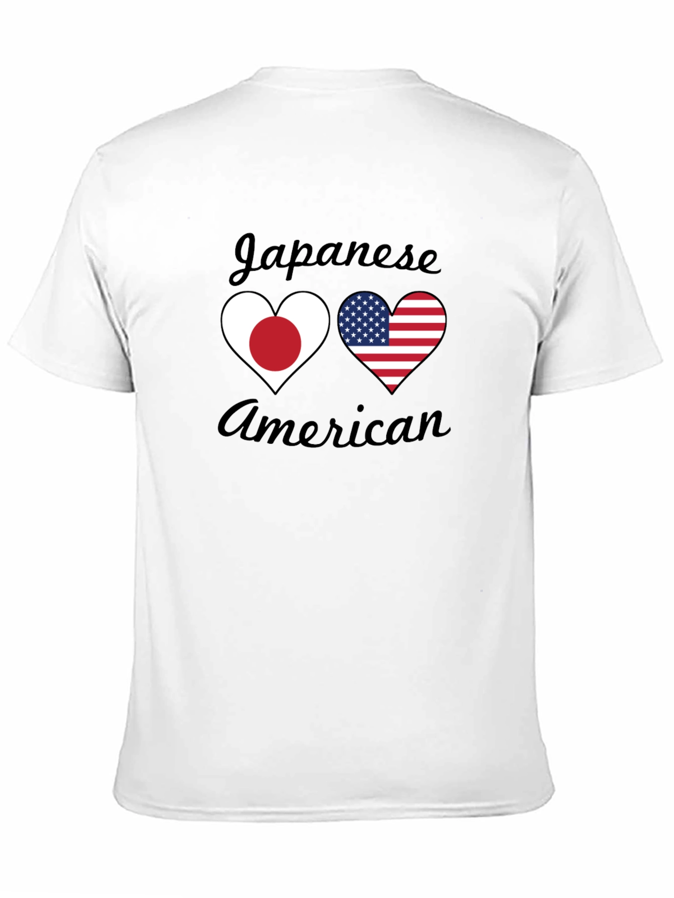 Japanese American Heart Flag T-Shirt