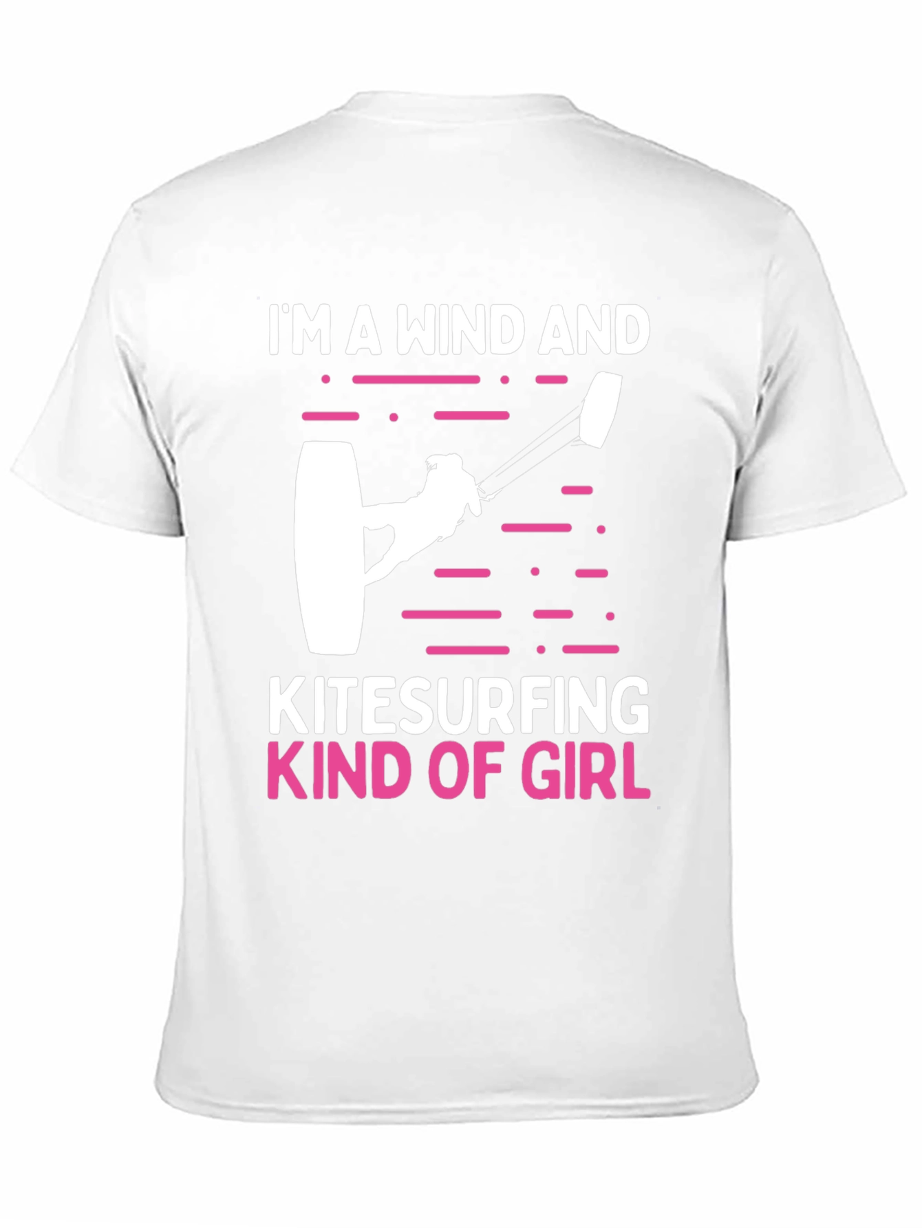 Wind and Kitesurfing Girl T-Shirt