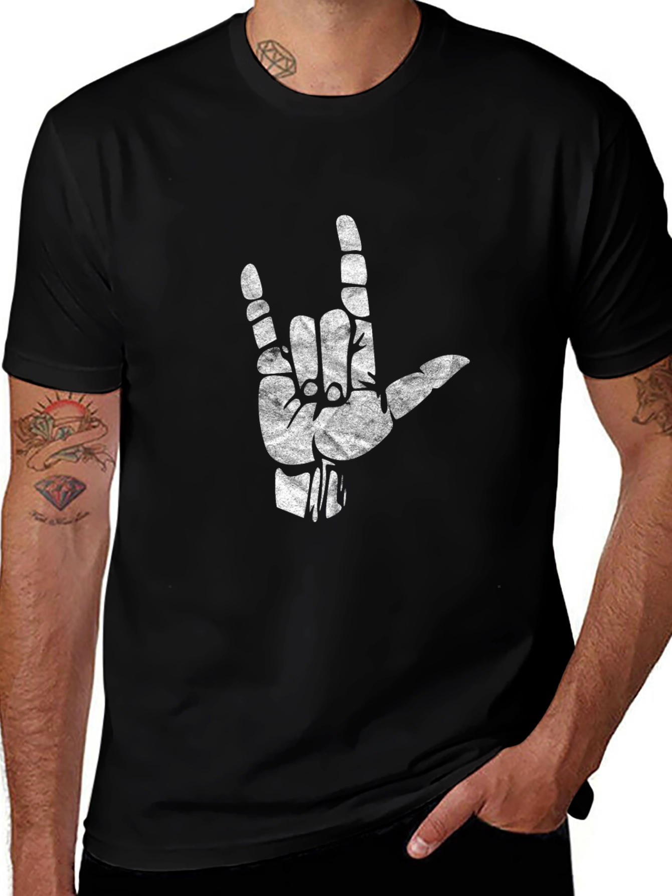 I Love You Sign Language Graphic Tee