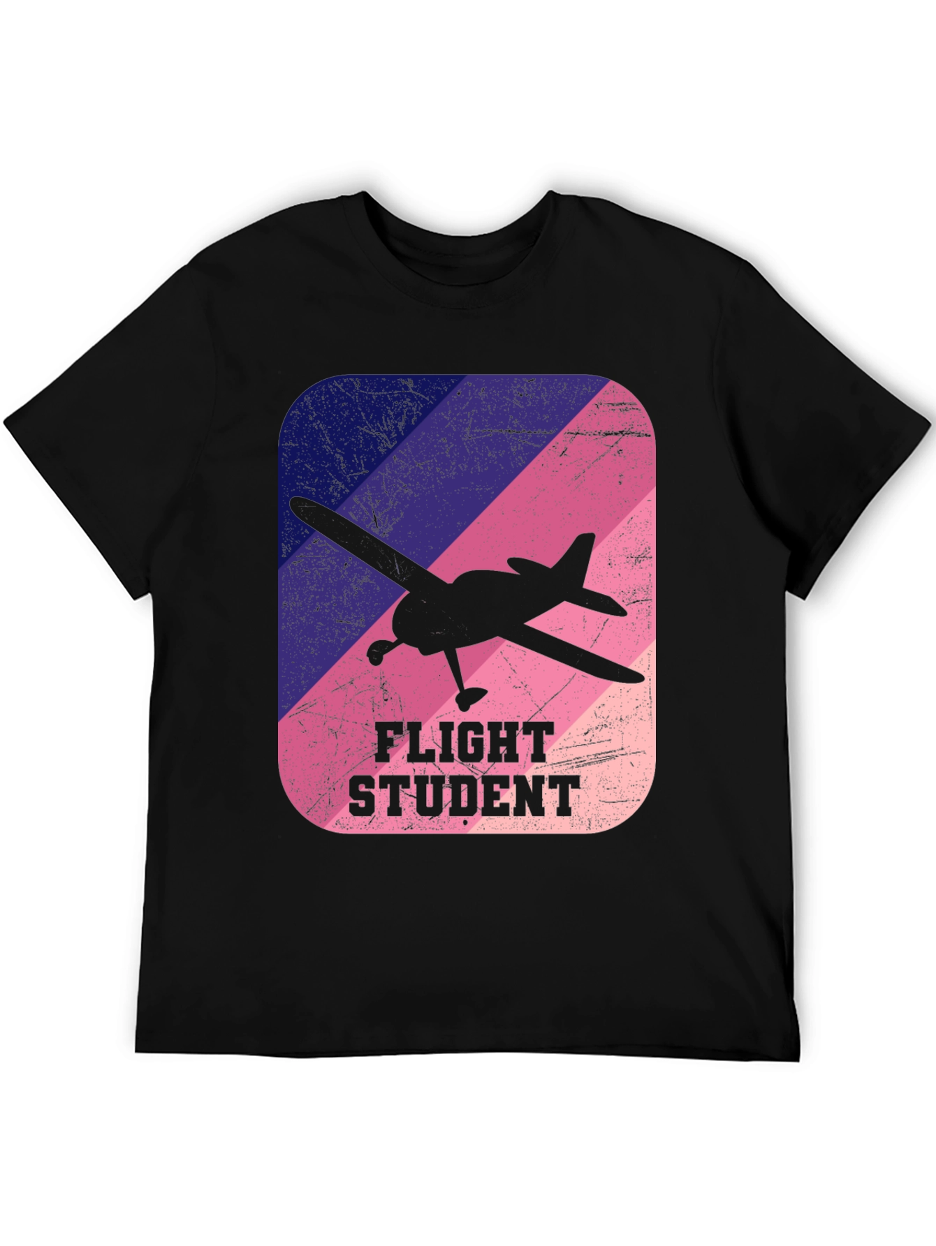 Flight Student T-Shirt: Airplane Design Tee