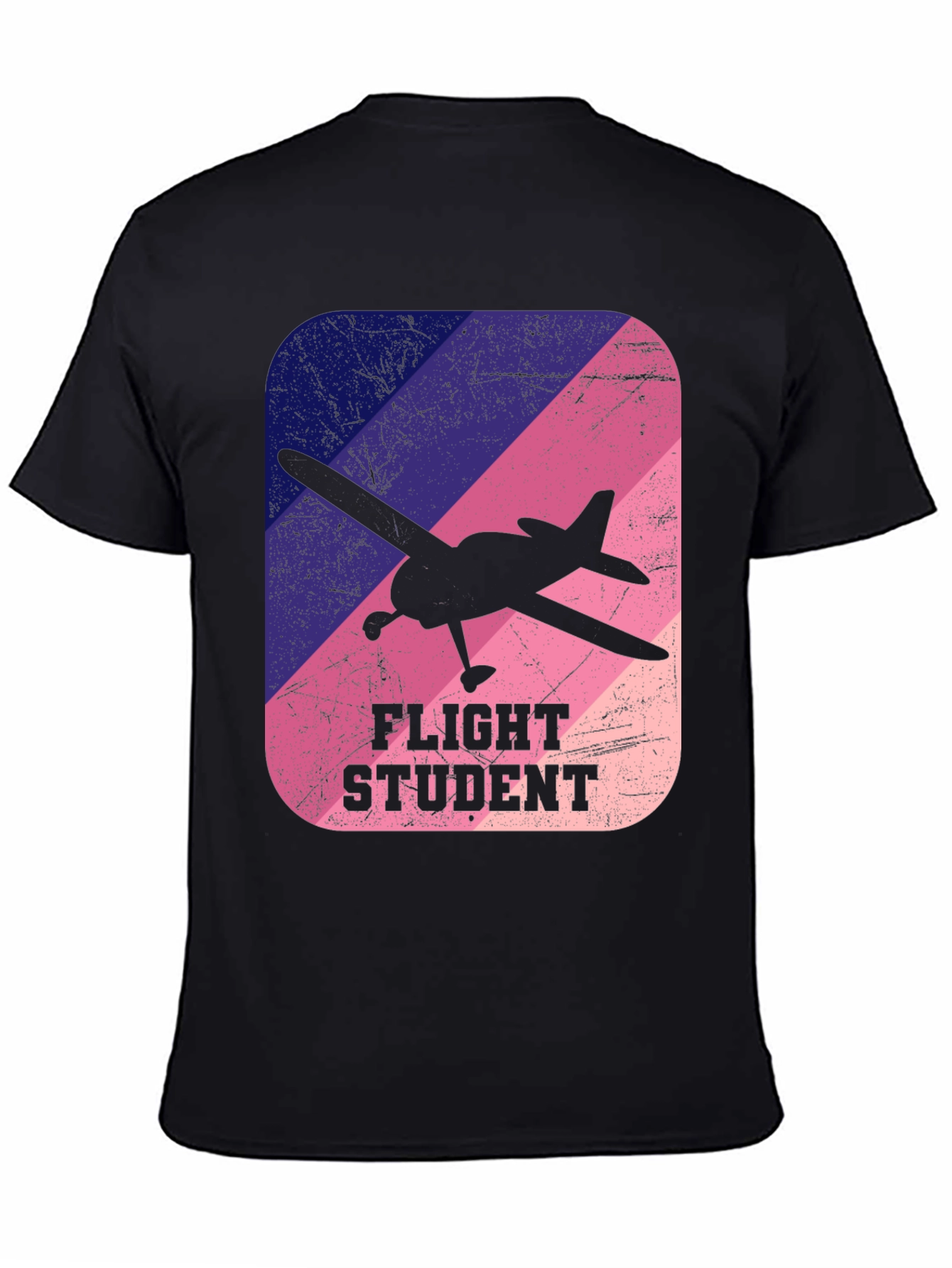 Flight Student T-Shirt: Airplane Design Tee