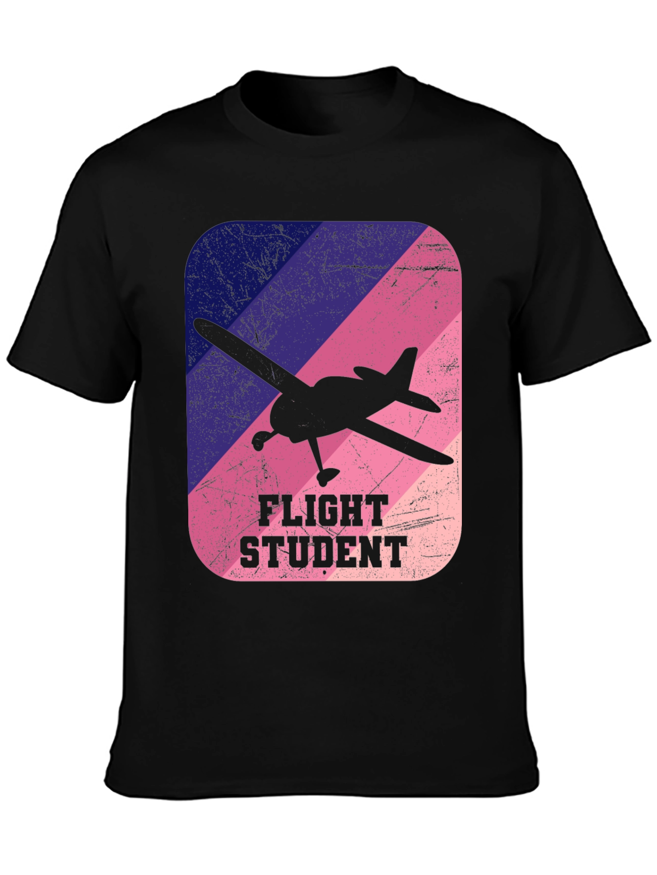 Flight Student T-Shirt: Airplane Design Tee