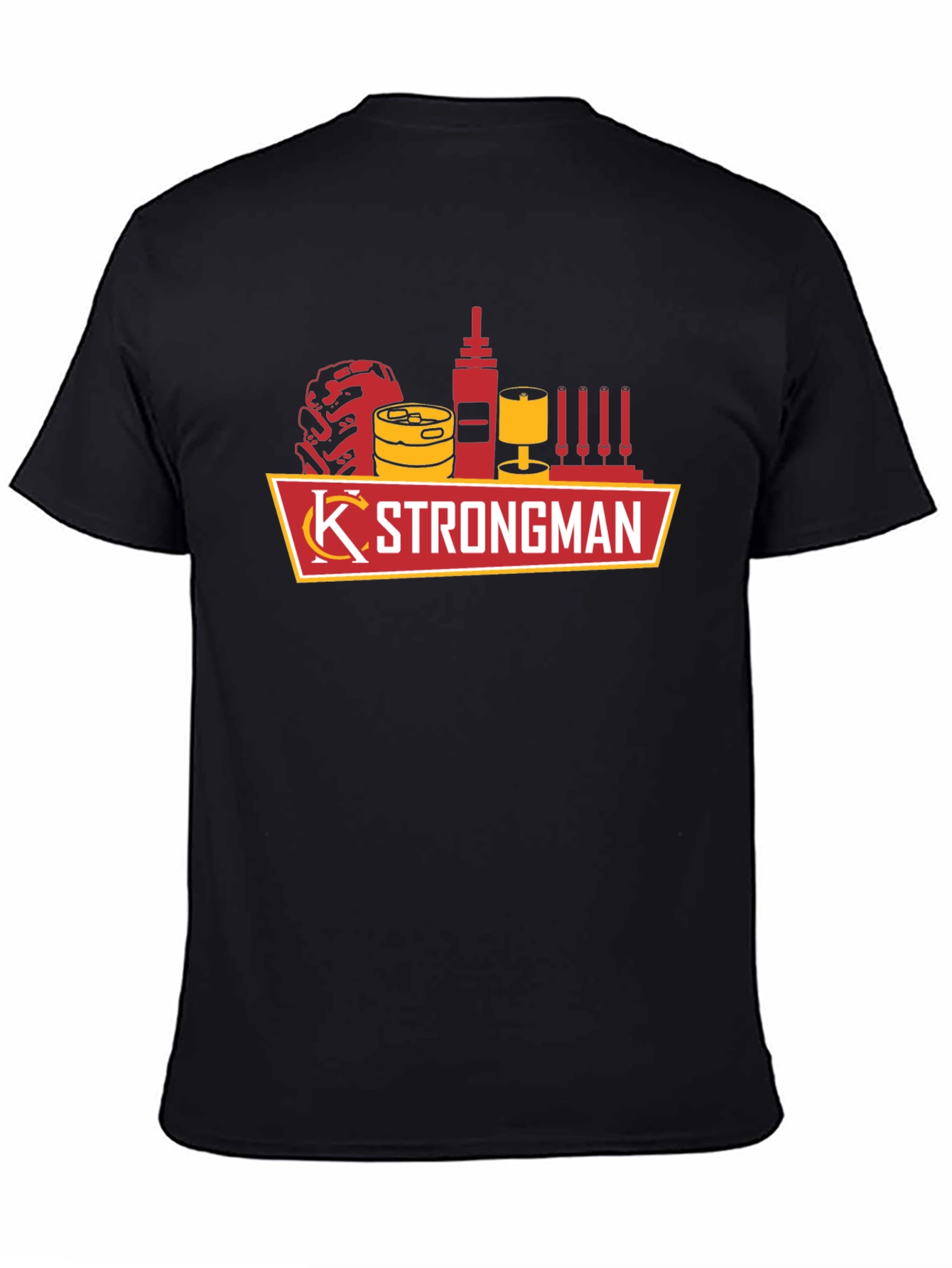 KC Strongman Black T-Shirt
