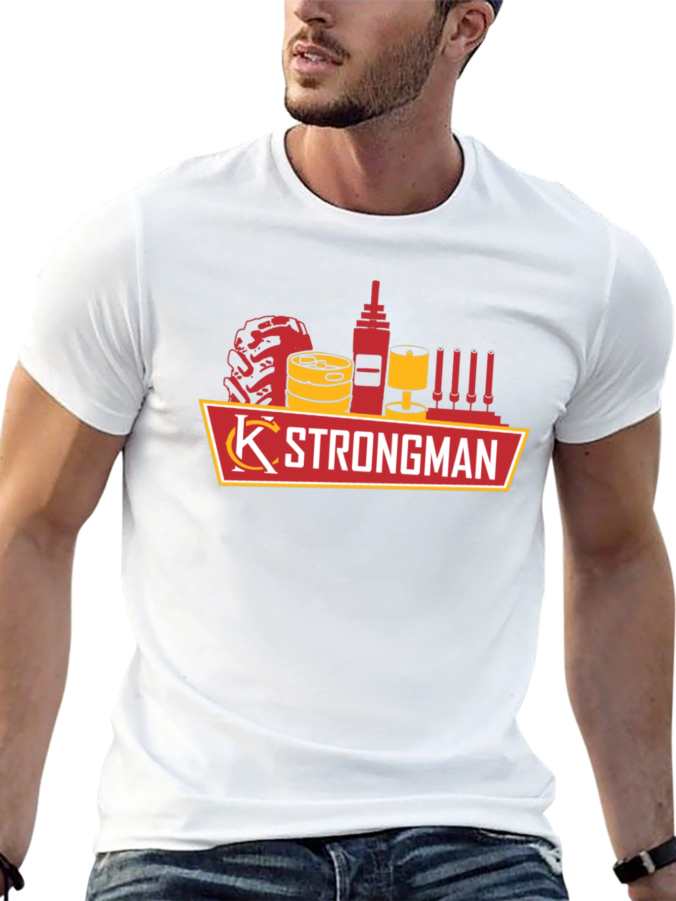 KC Strongman Black T-Shirt