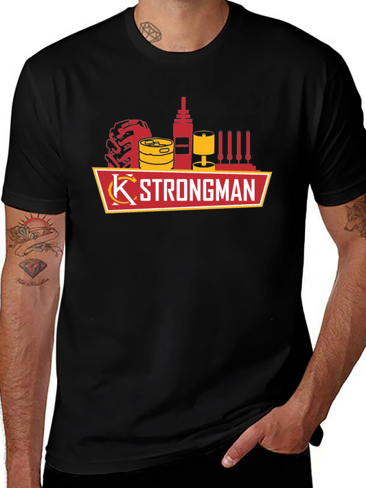 KC Strongman Black T-Shirt