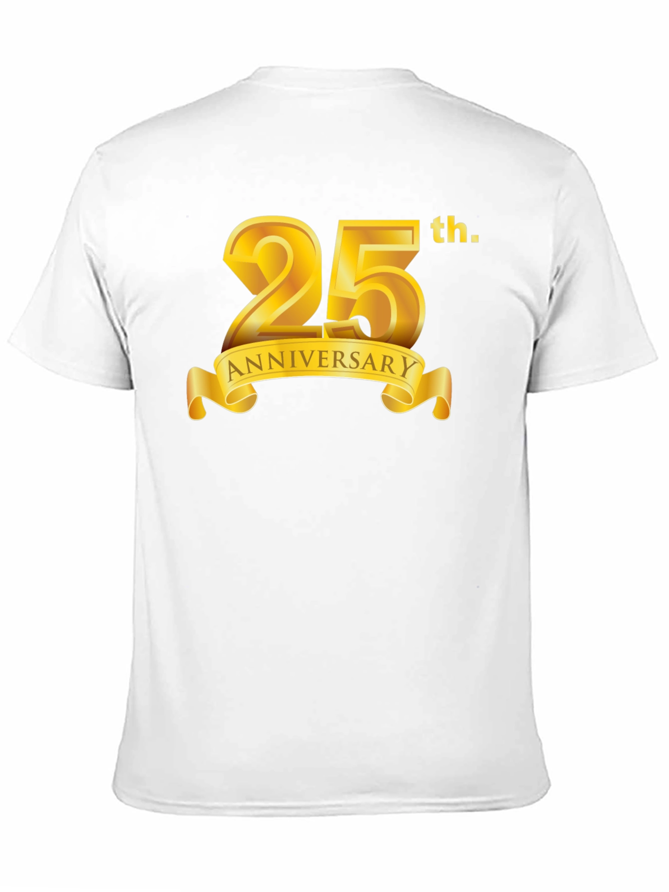 25th Anniversary Black Graphic T-Shirt
