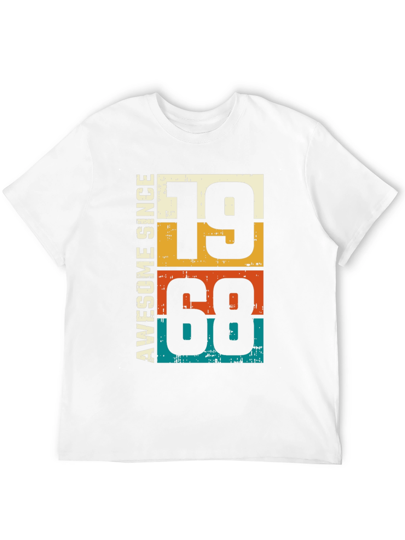 Awesome Since 1968 Retro Style T-Shirt