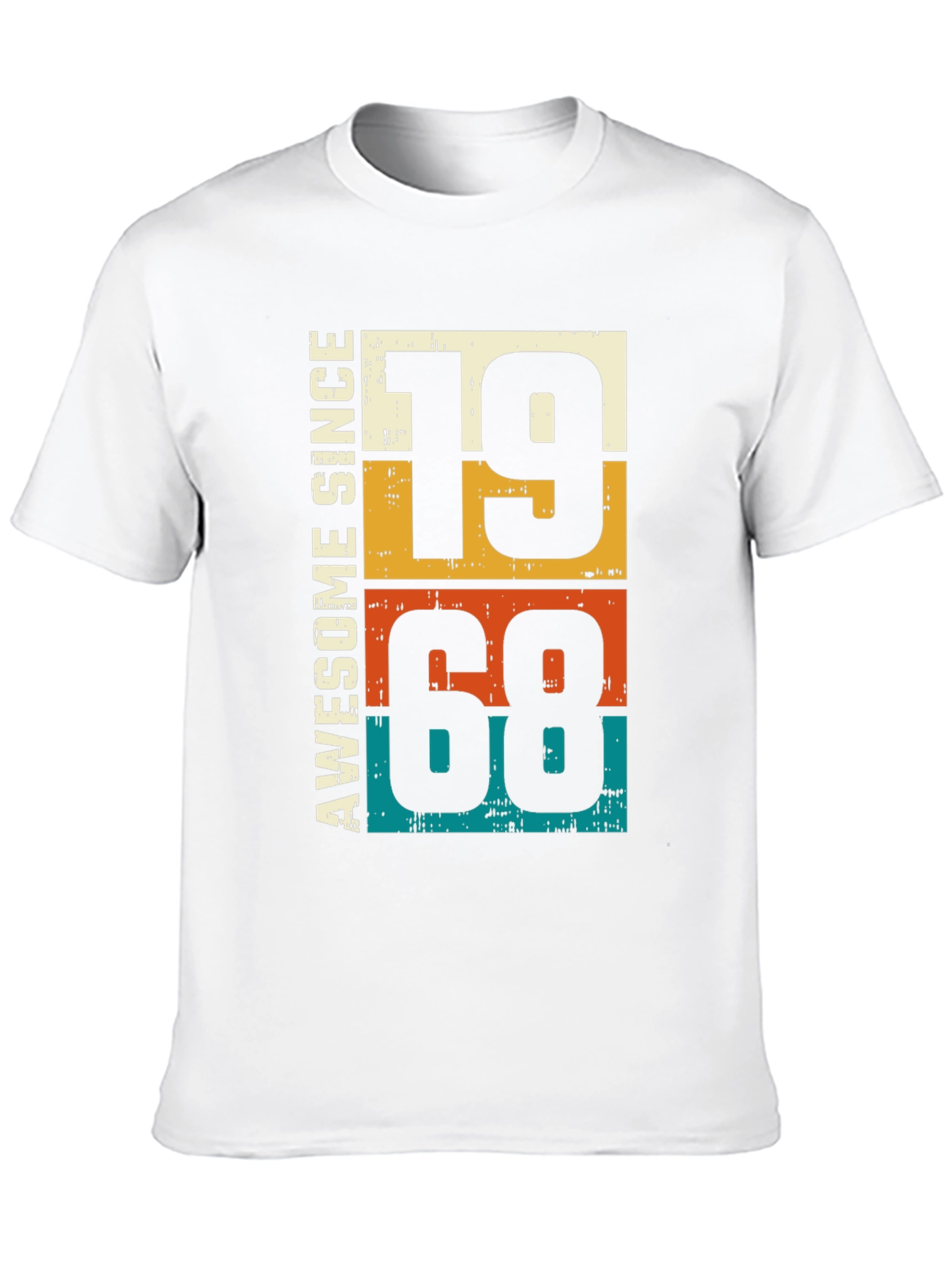 Awesome Since 1968 Retro Style T-Shirt