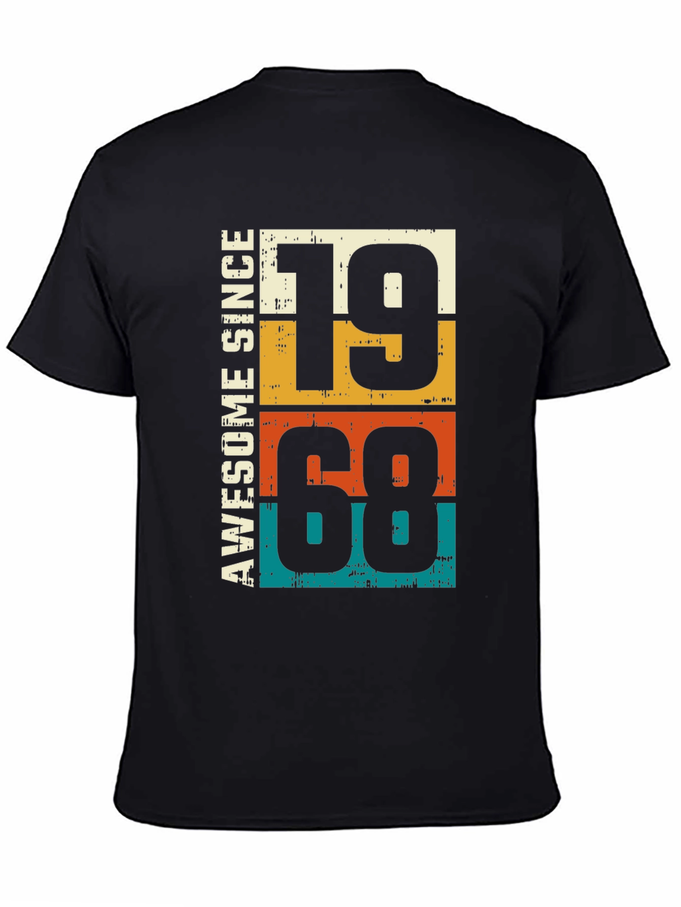Awesome Since 1968 Retro Style T-Shirt