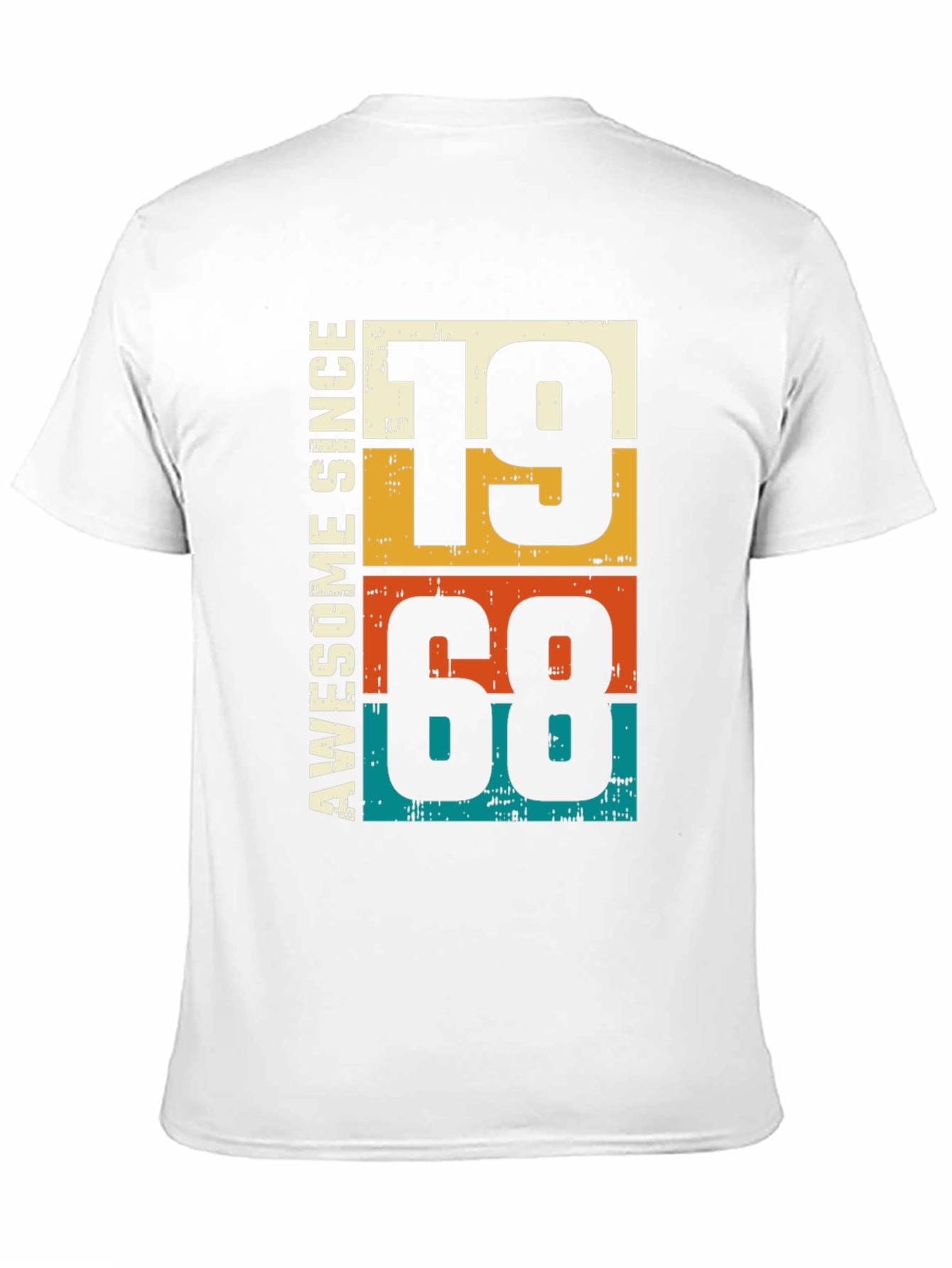 Awesome Since 1968 Retro Style T-Shirt
