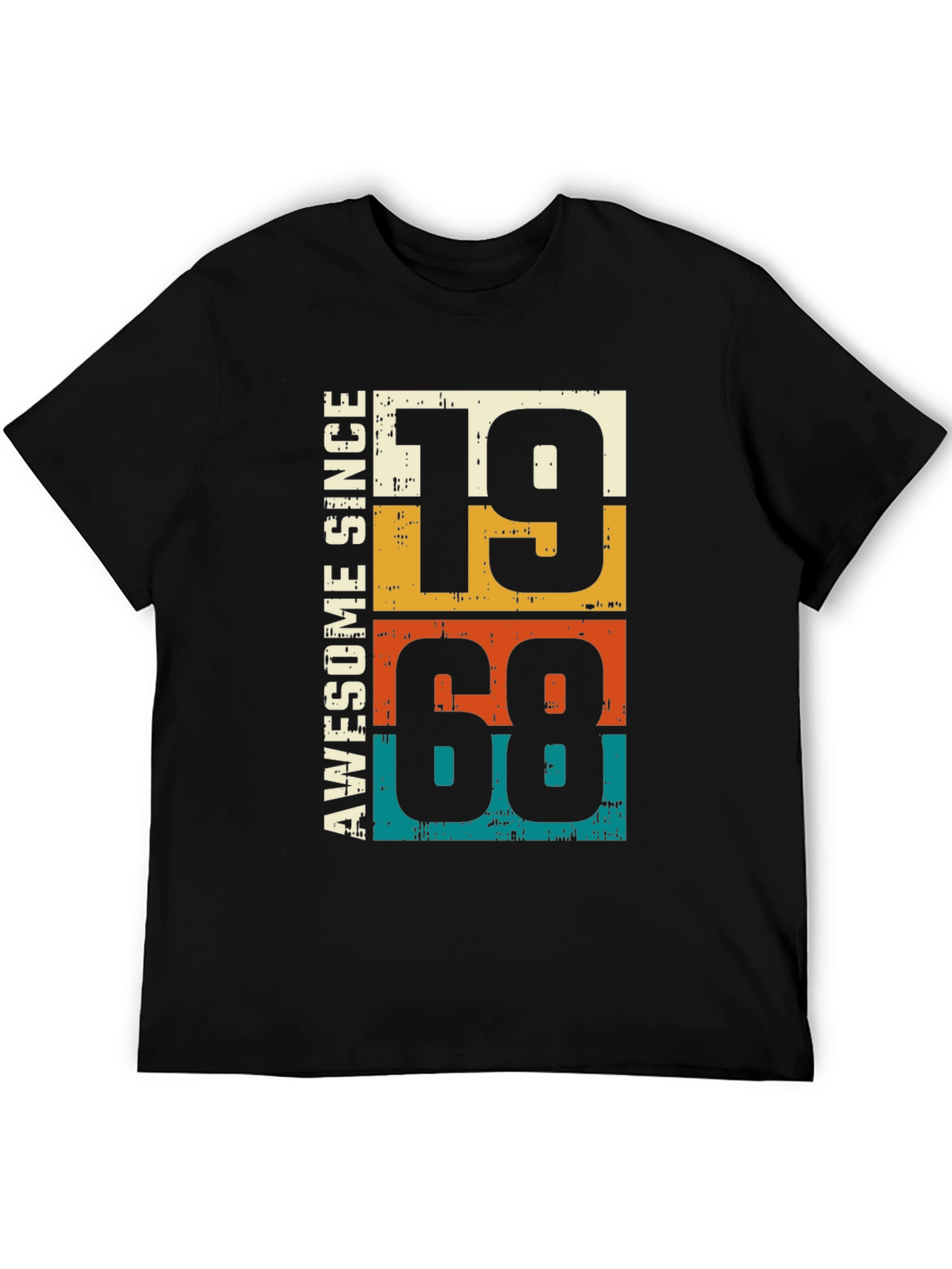 Awesome Since 1968 Retro Style T-Shirt