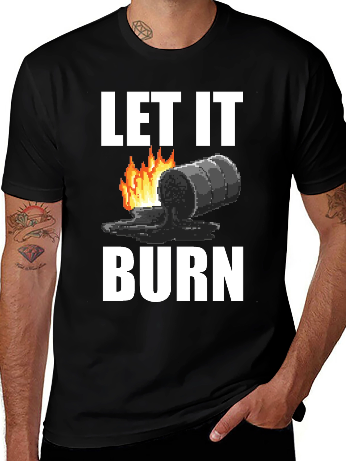 Let It Burn Graphic Tee