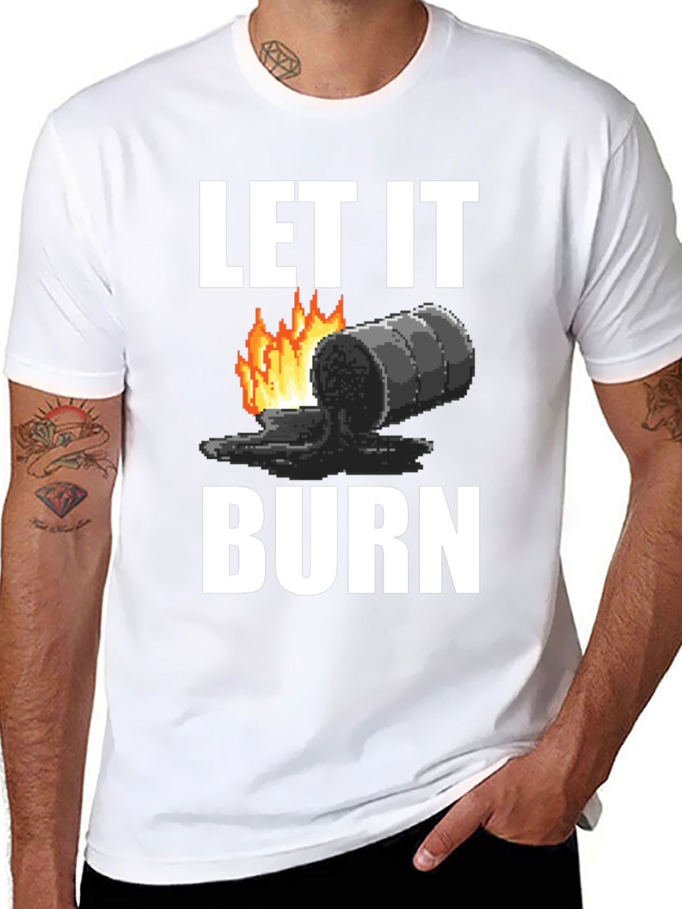 Let It Burn Graphic Tee
