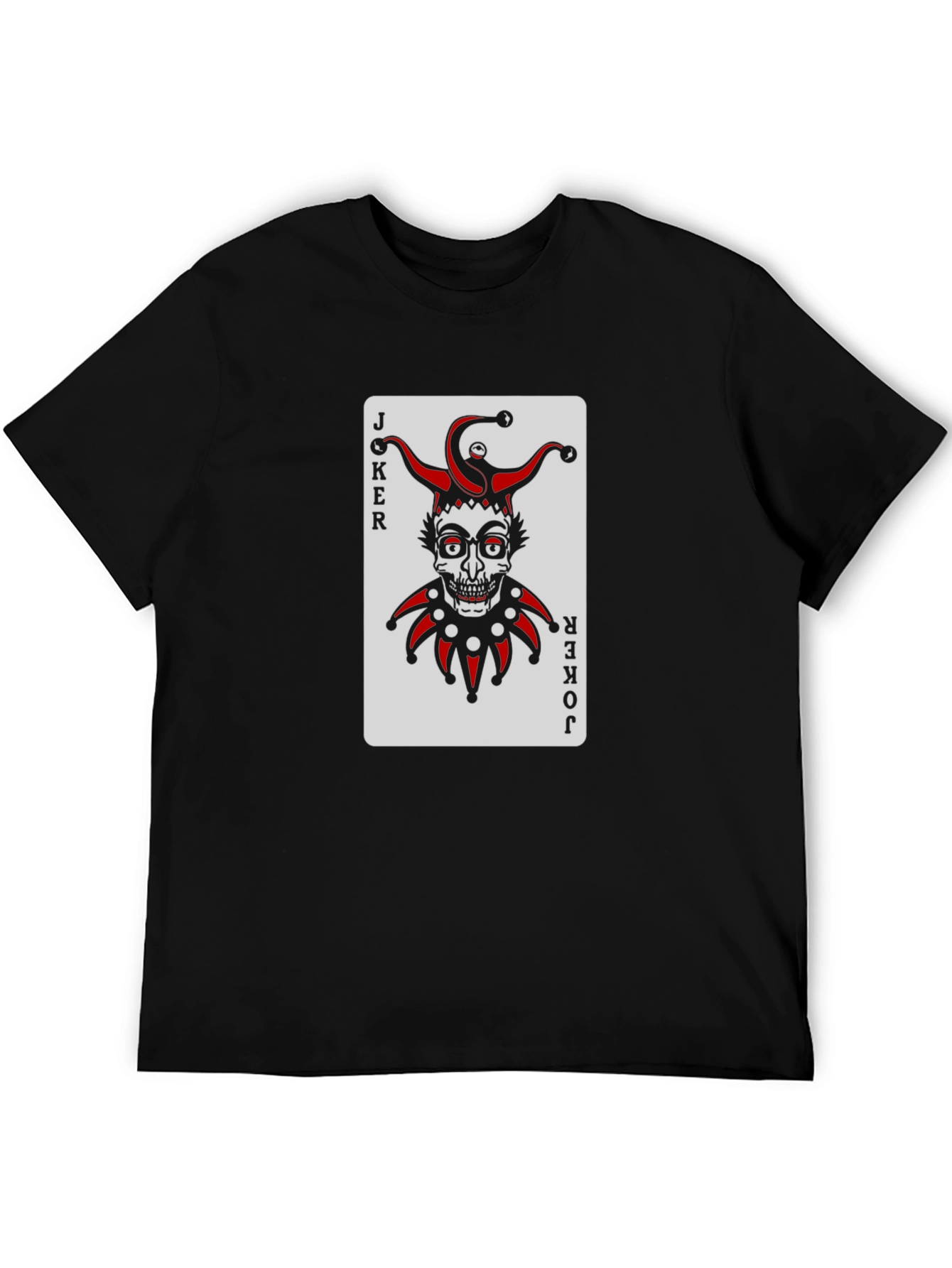 Joker Card Graphic T-Shirt - Unique Design