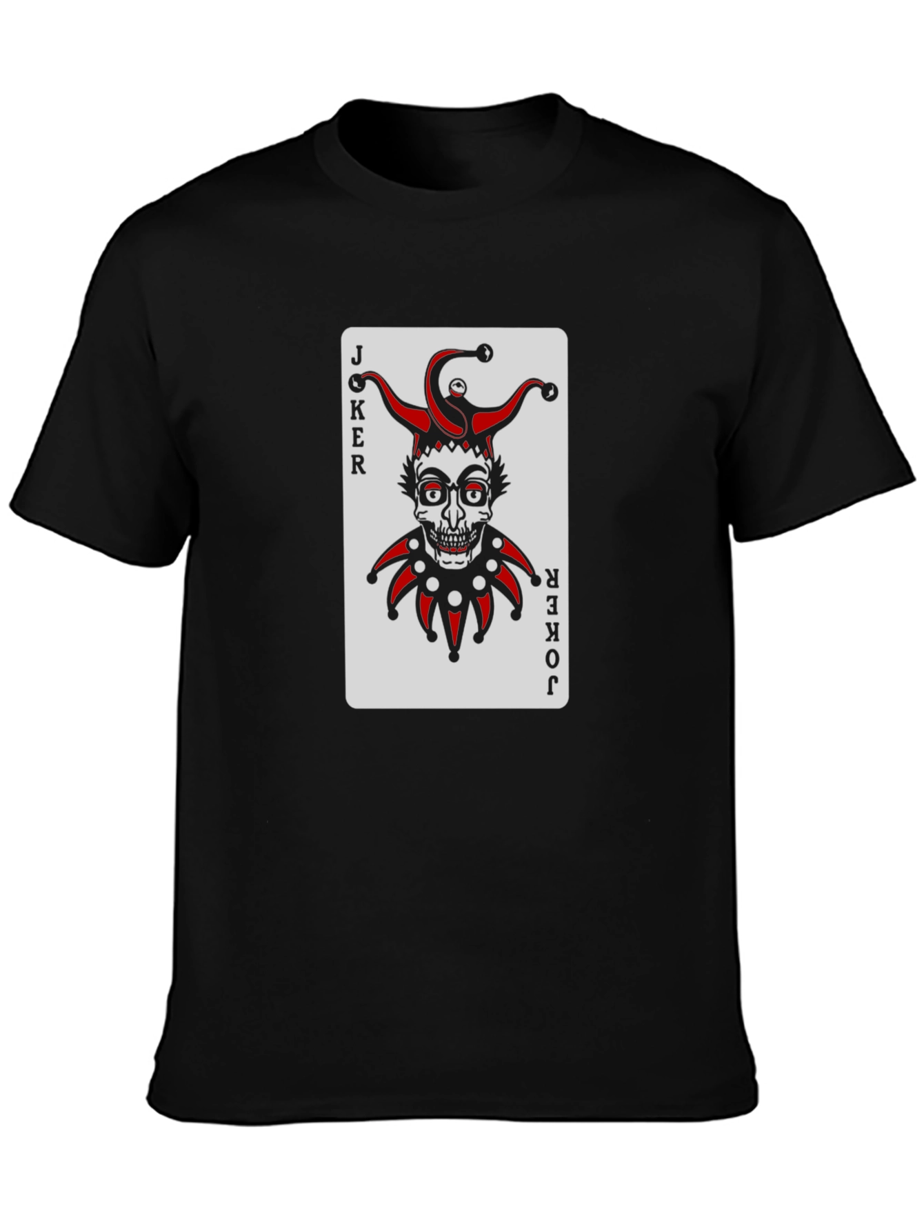 Joker Card Graphic T-Shirt - Unique Design