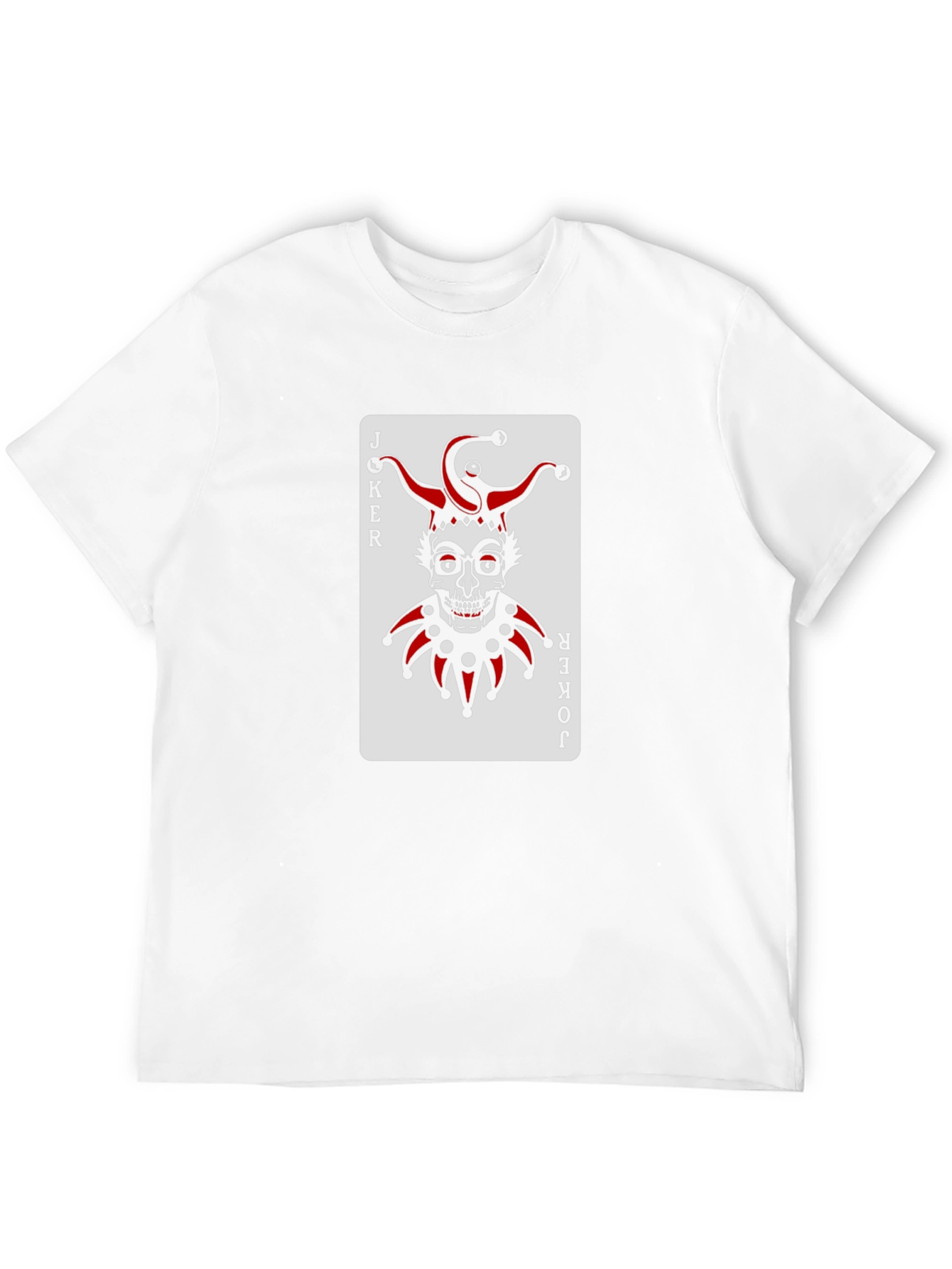 Joker Card Graphic T-Shirt - Unique Design