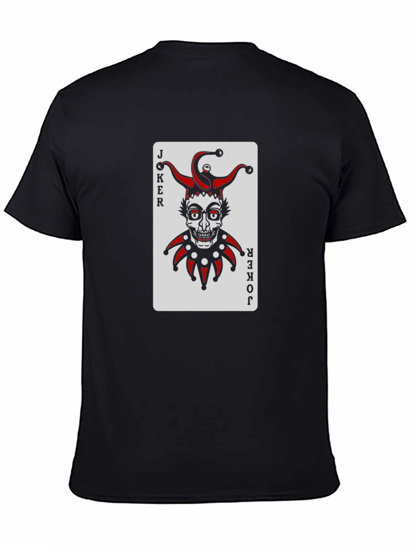 Joker Card Graphic T-Shirt - Unique Design